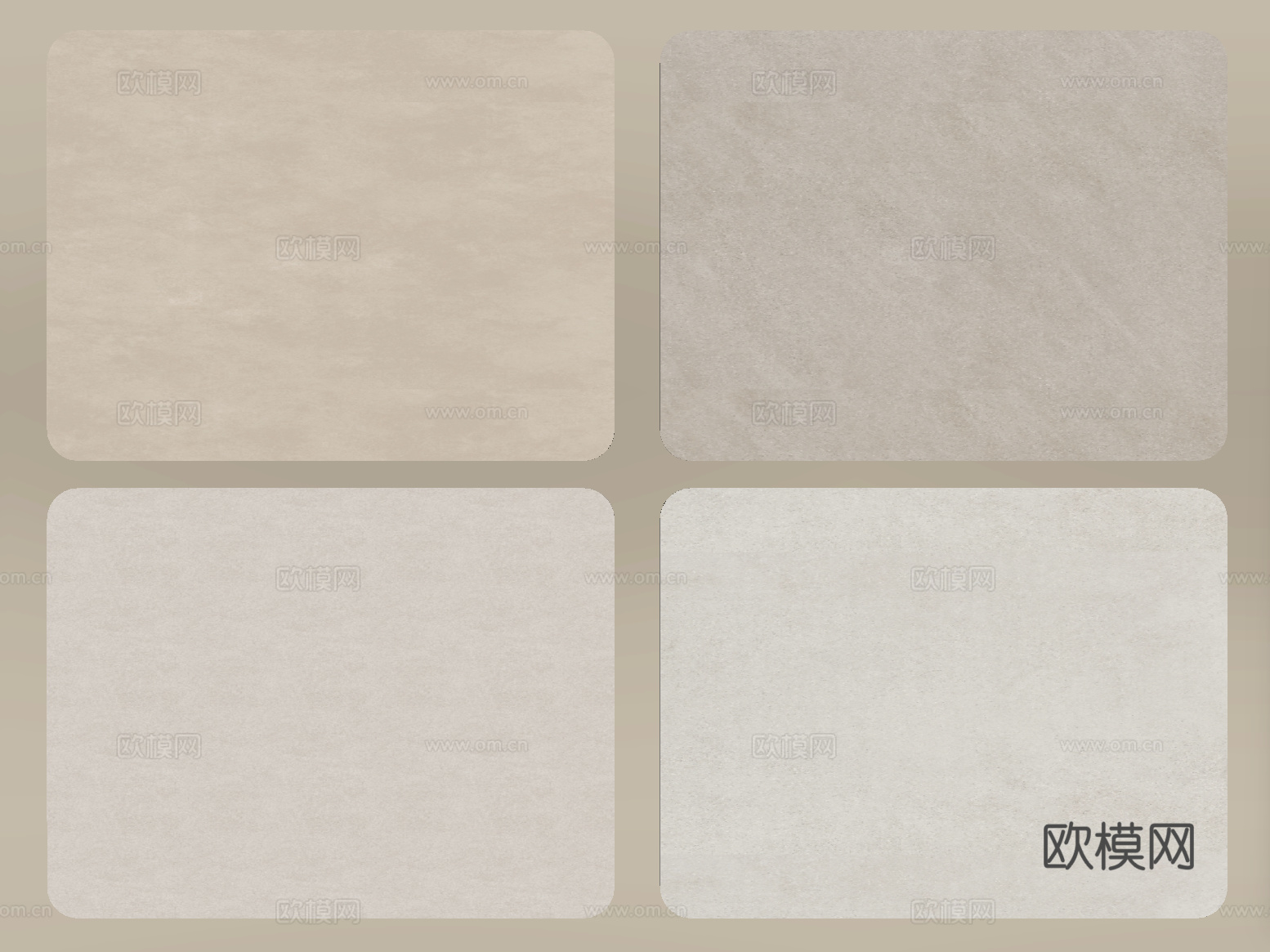 现代涂料 艺术漆 肌理漆 真石漆 微水泥su模型