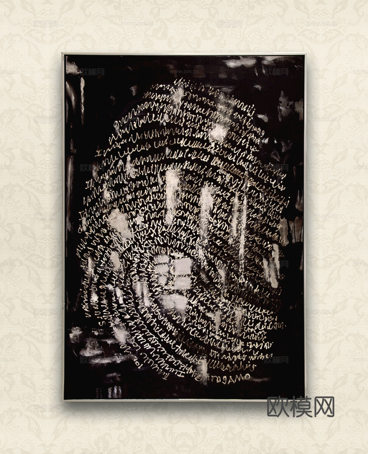 装饰画抽象画挂画拼贴风插画风漫画风儿童画壁画墙画下载