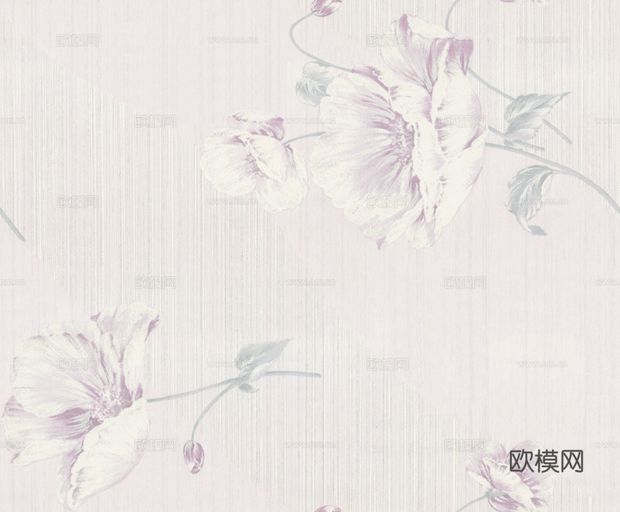 米白色花纹壁纸