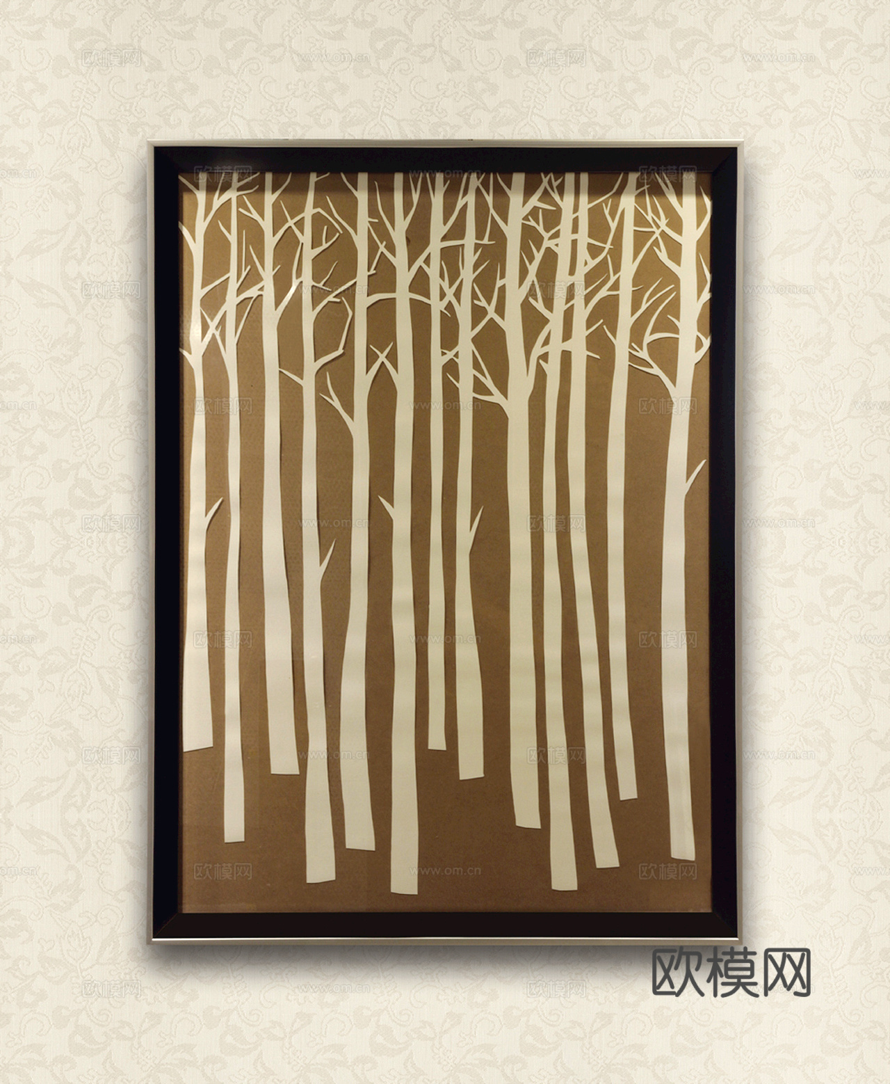 装饰画抽象画挂画拼贴风插画风漫画风儿童画壁画墙画下载