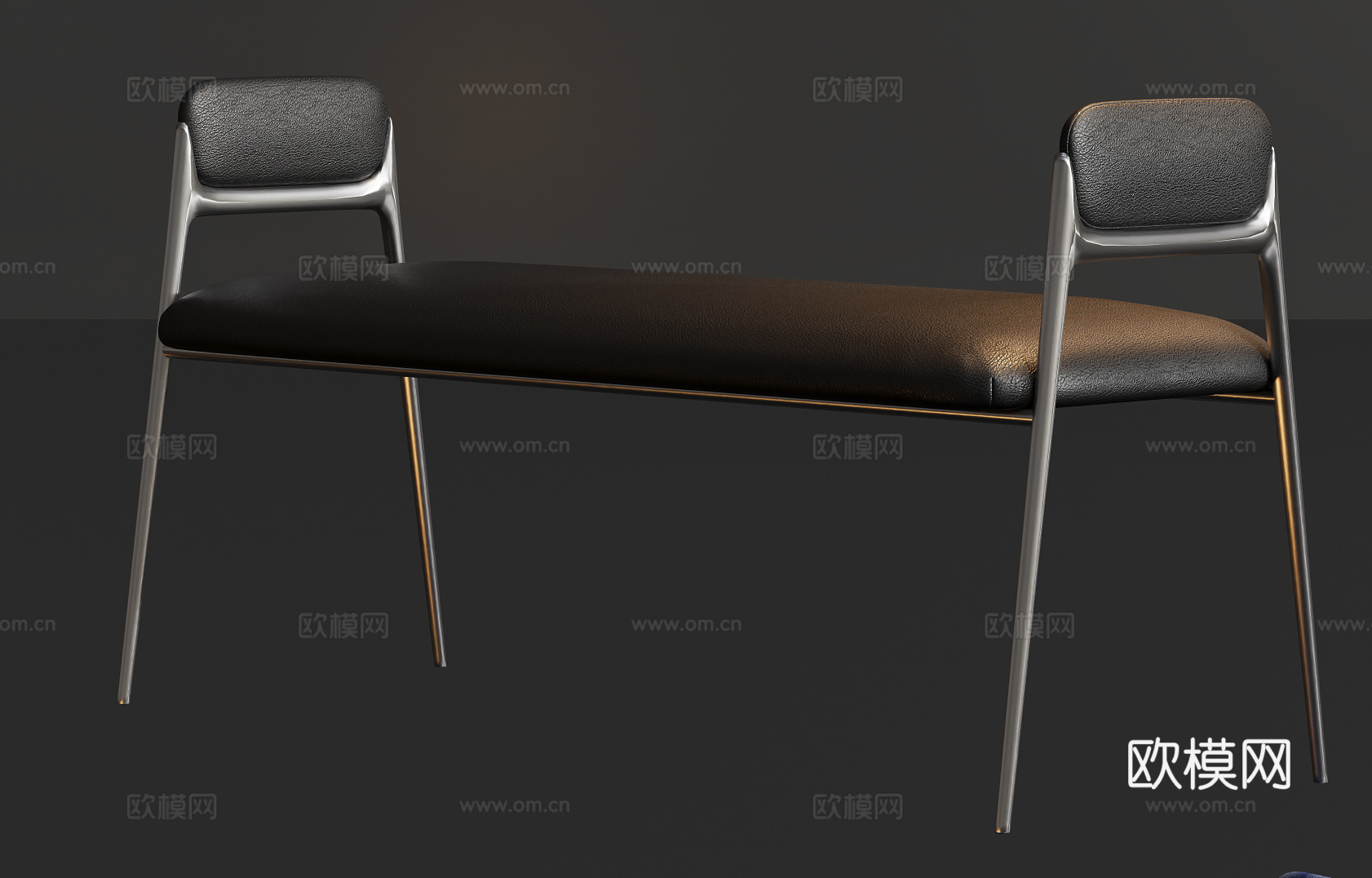 床尾凳条凳子su模型