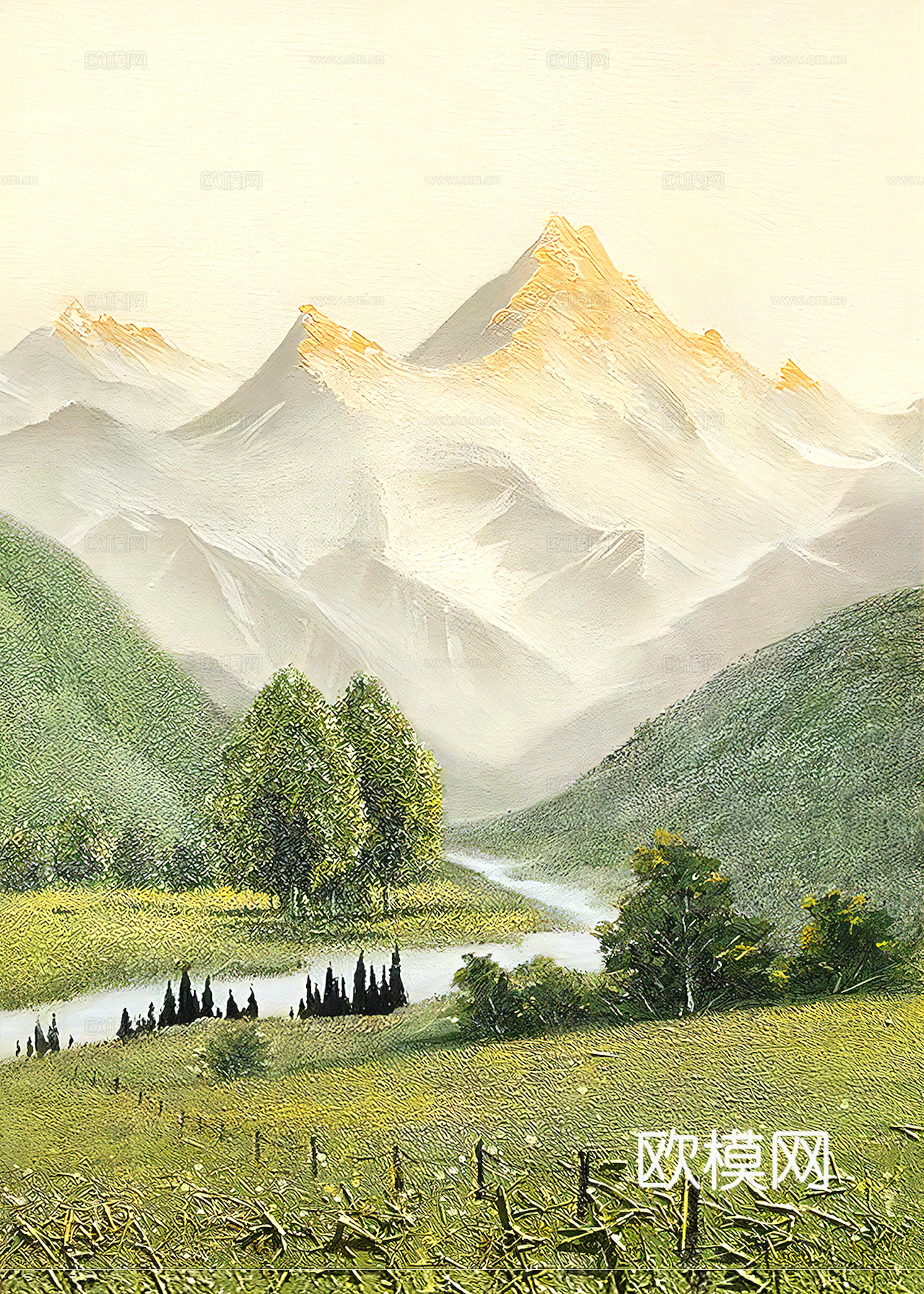 装饰画抽象画挂画拼贴风插画风漫画风儿童画壁画