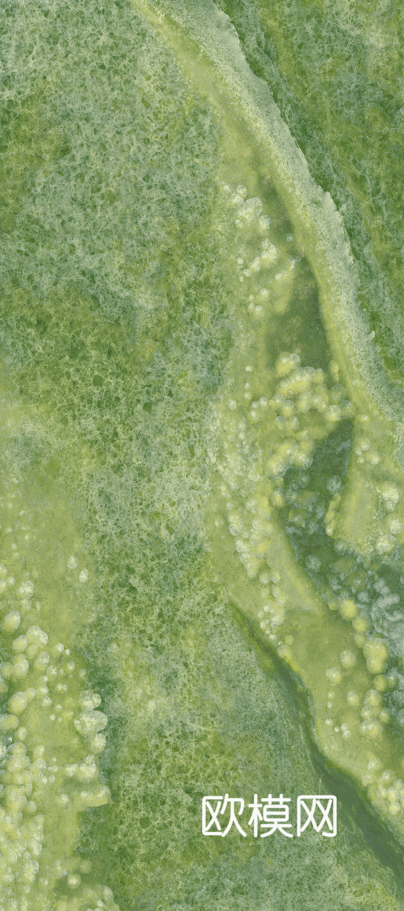 马可波罗 大理石 瓷砖 金玉满堂 绿色岩板