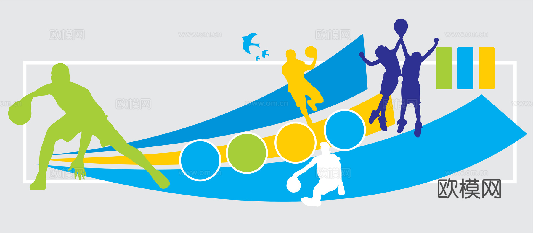 体育运动文化宣传墙268