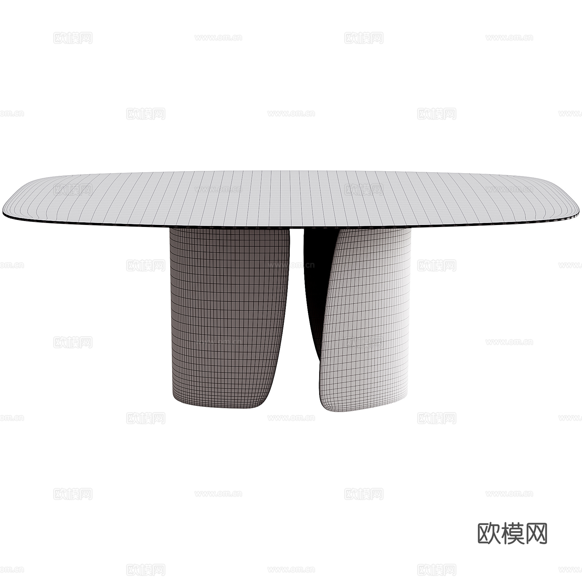 Blur table3d模型