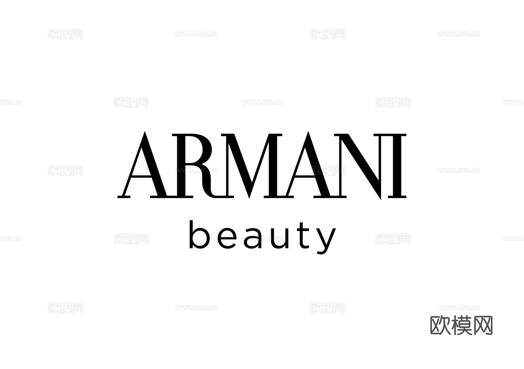 Armani beauty阿玛尼，时尚大牌LOGO-奢侈品L