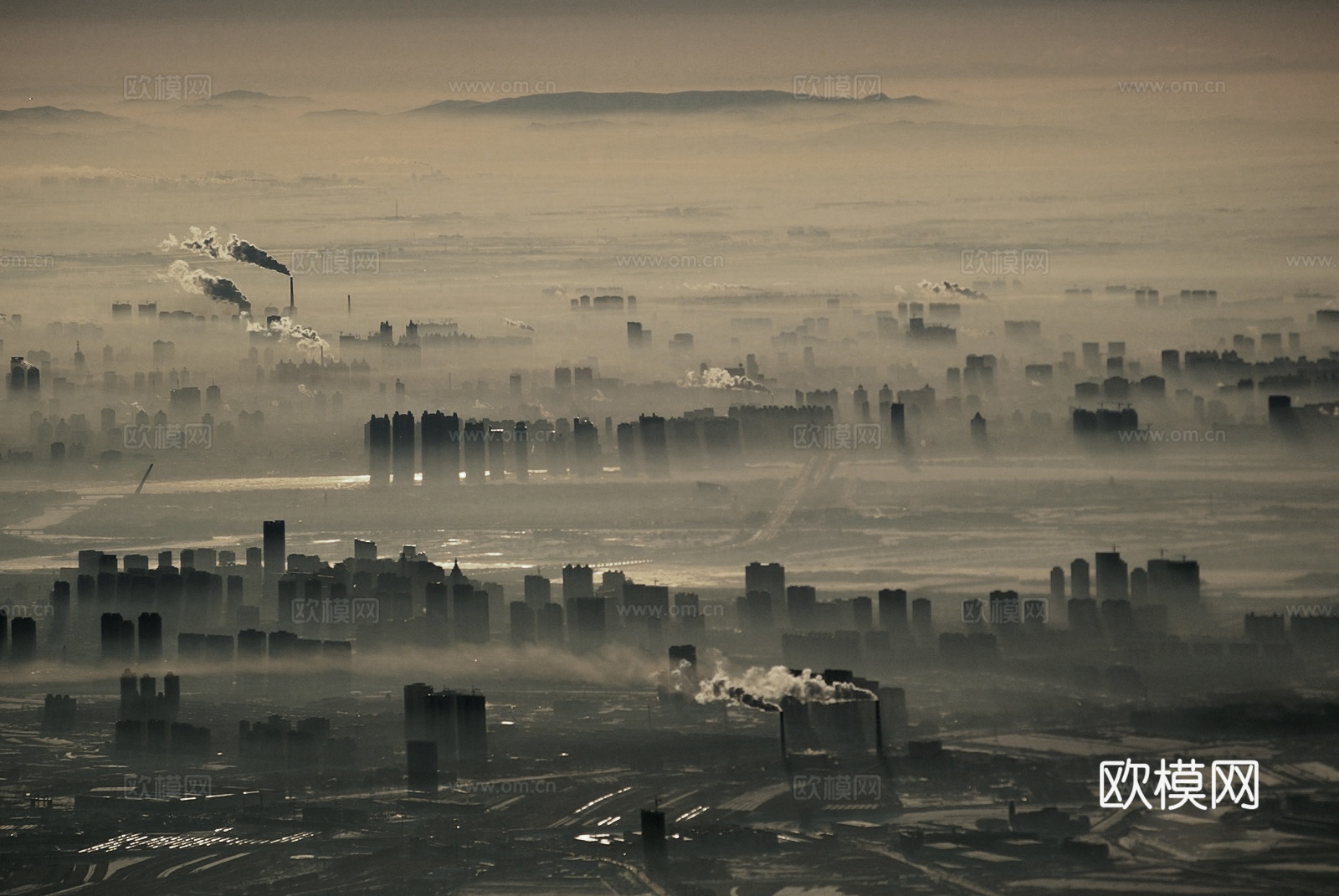 黑白摄影装饰画