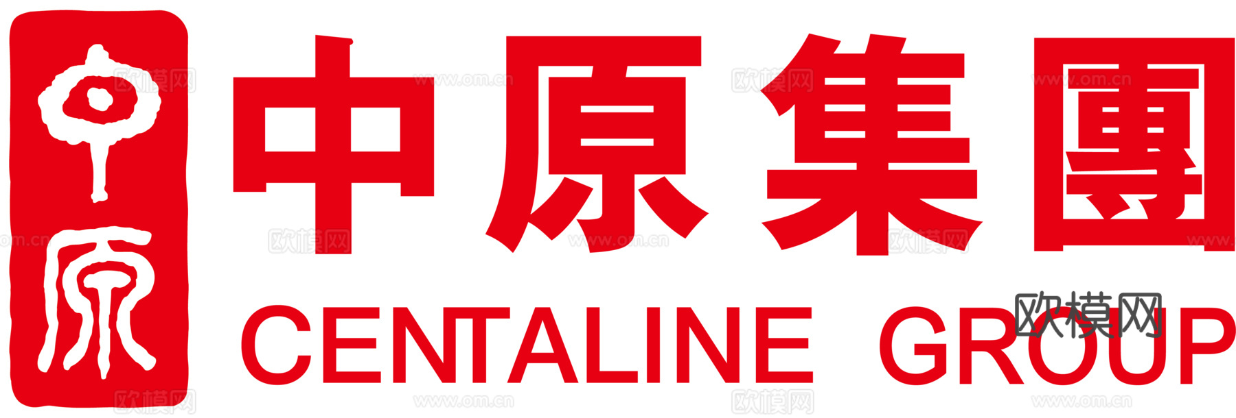 中原集团，房地产商logo