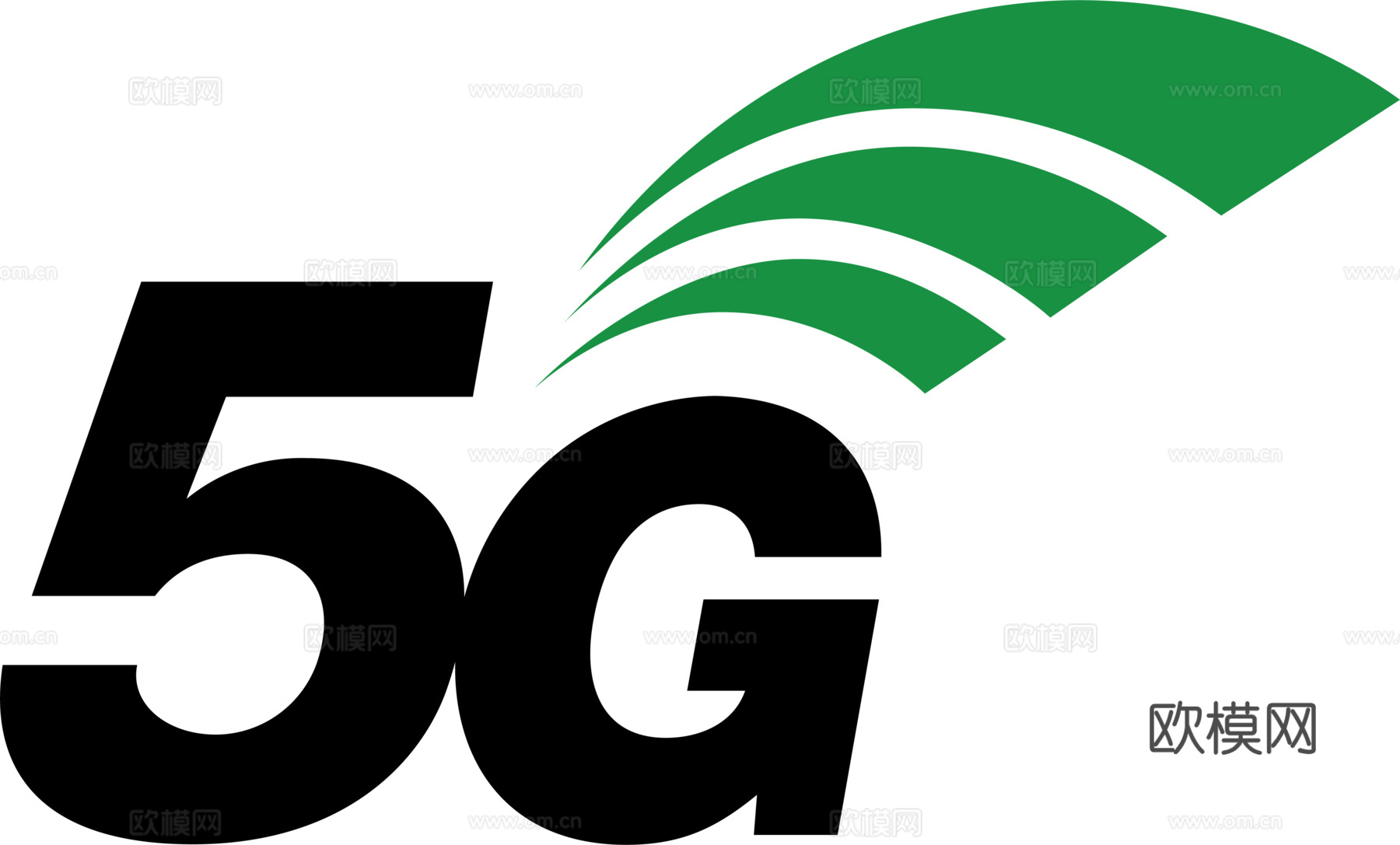 5G，电信通讯logo