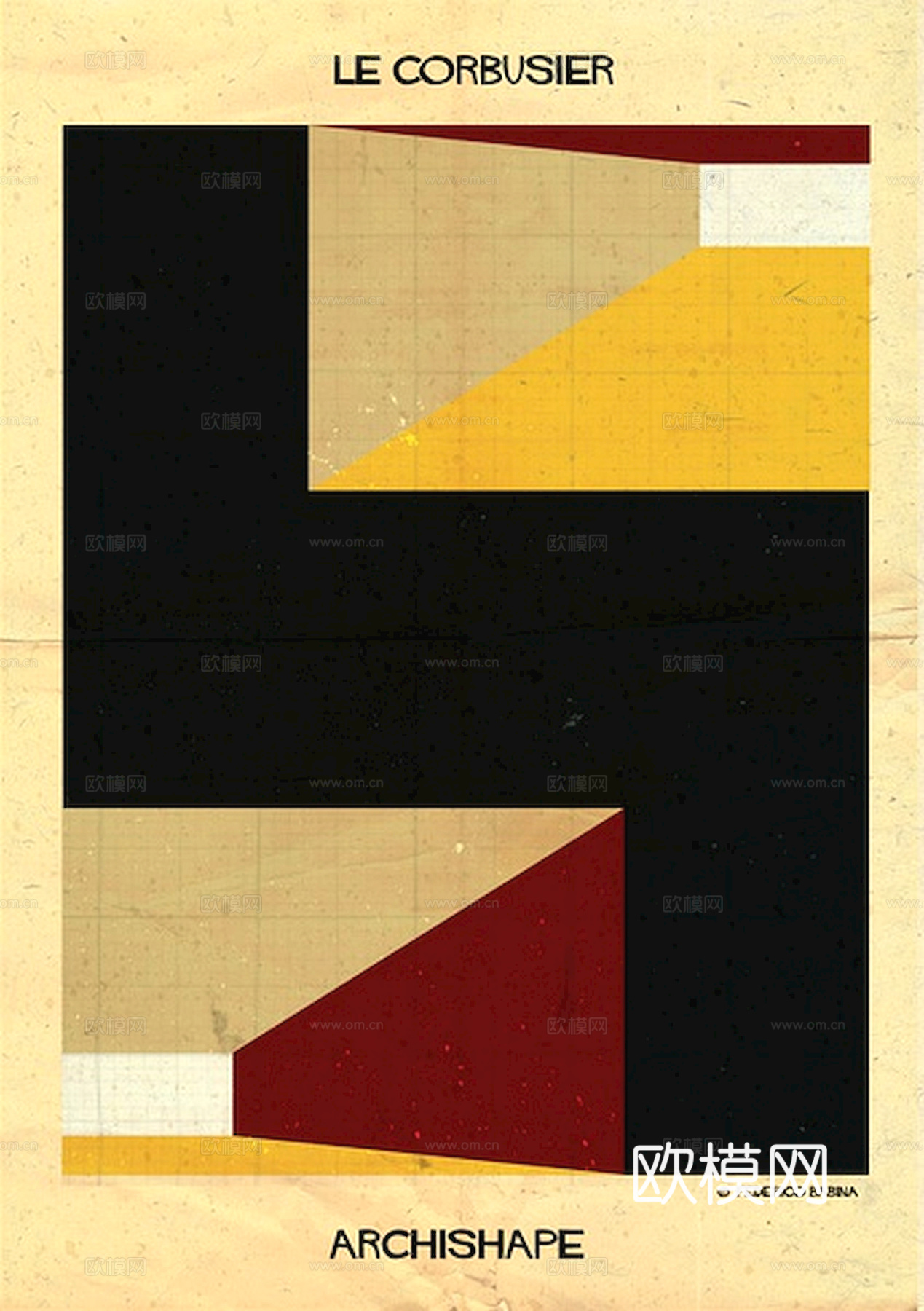 装饰画抽象画挂画拼贴风插画风漫画风儿童画墙画壁画下载