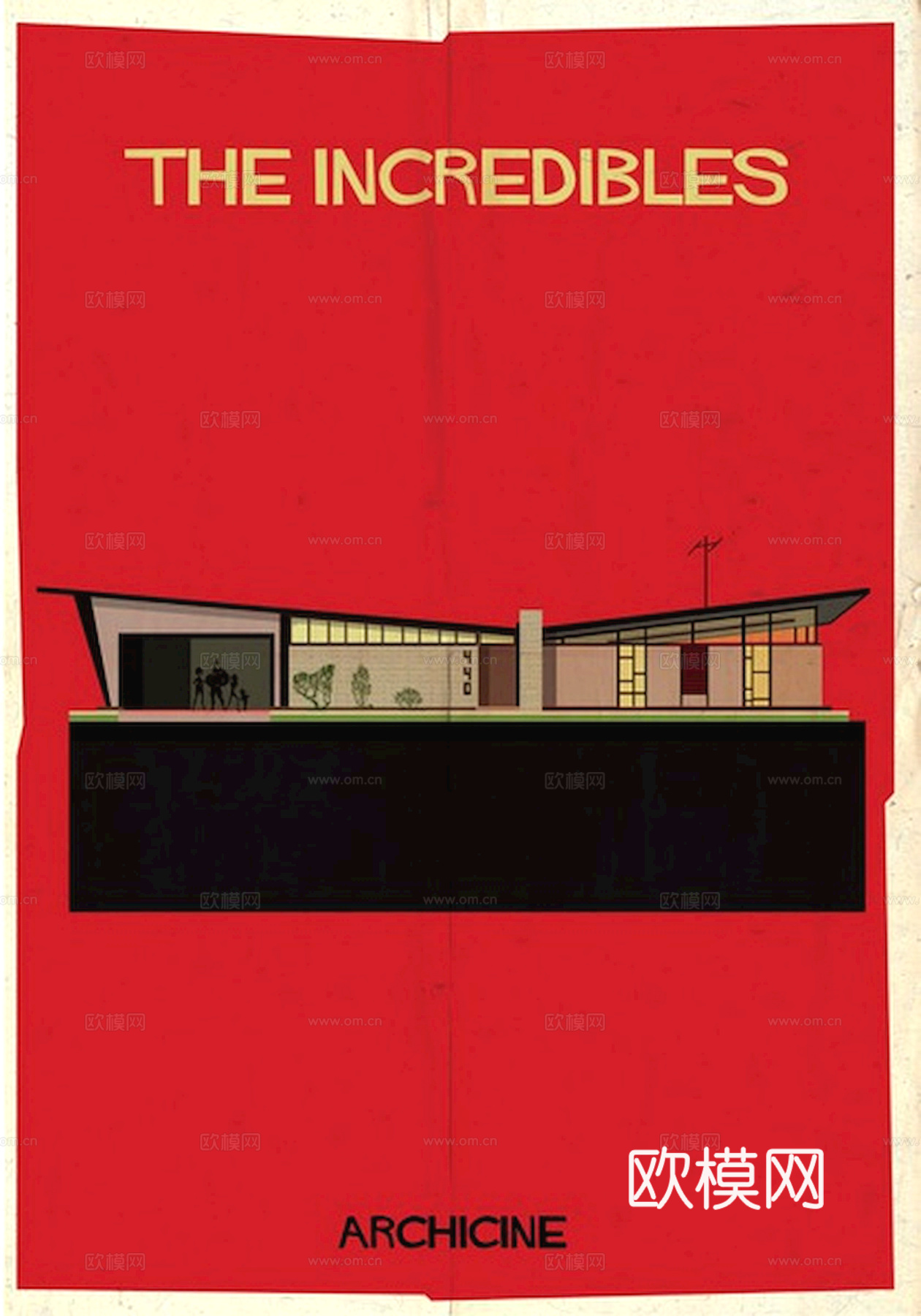 装饰画抽象画挂画拼贴风插画风漫画风儿童画墙画壁画下载