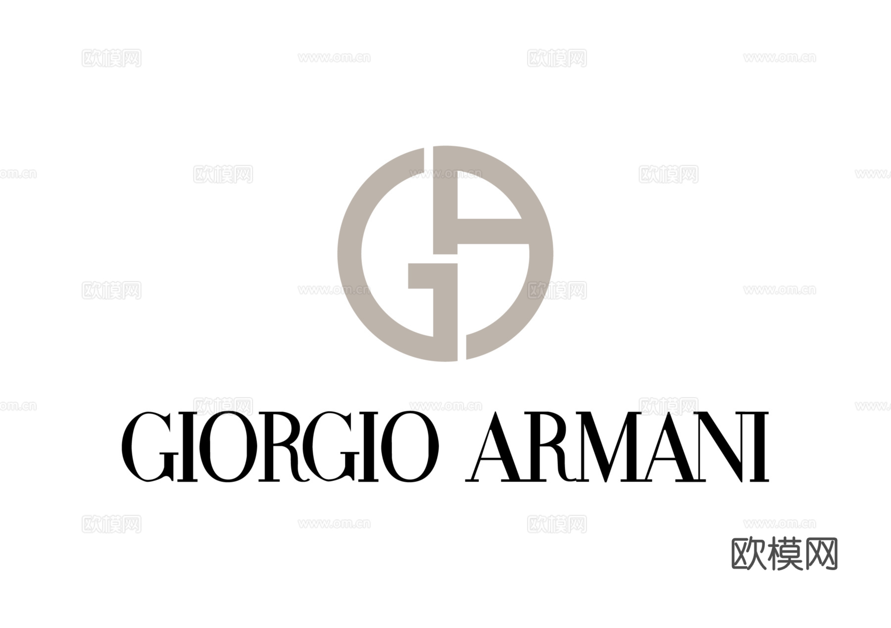 Armani阿玛尼-37，时尚大牌LOGO-奢侈品LOGO
