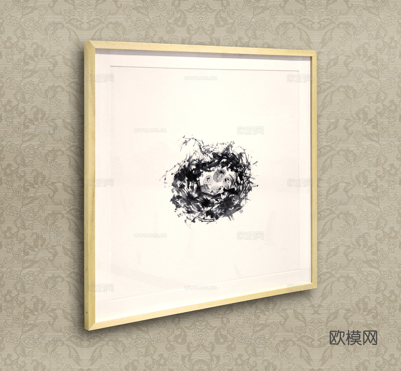 装饰画抽象画挂画拼贴风插画风漫画风儿童画壁画墙画下载