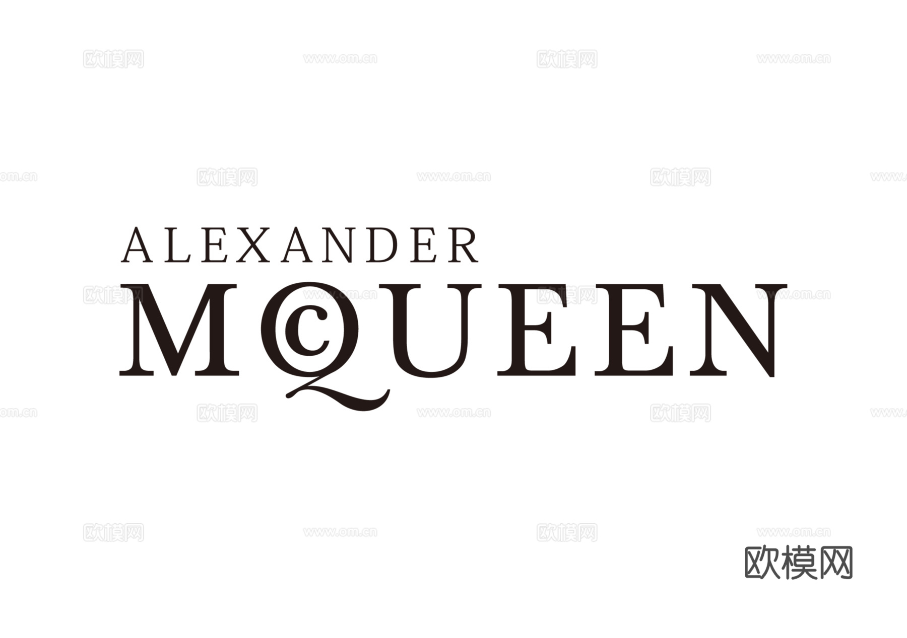 AlexanderMcQueen，时尚大牌LOGO-奢侈品L