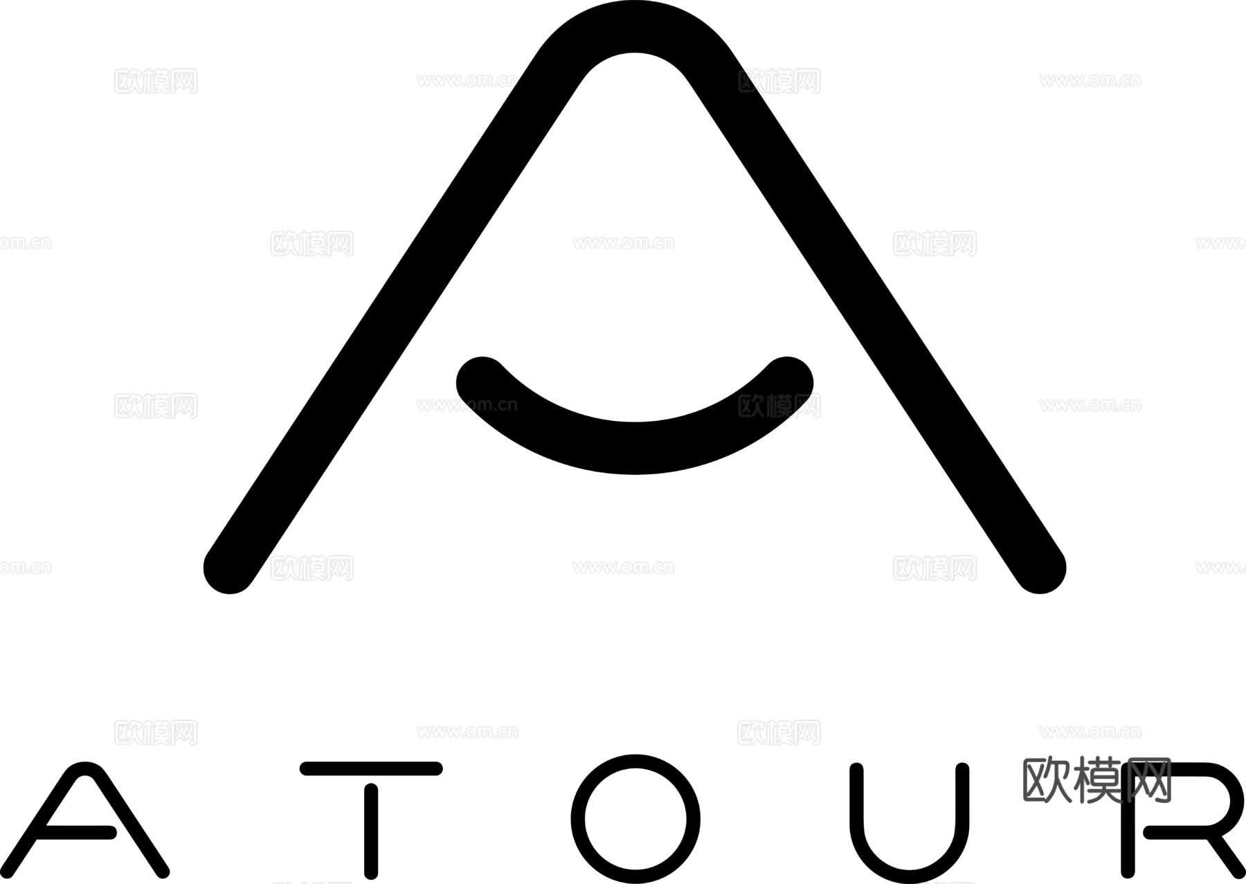 亚朵，酒店旅馆logo