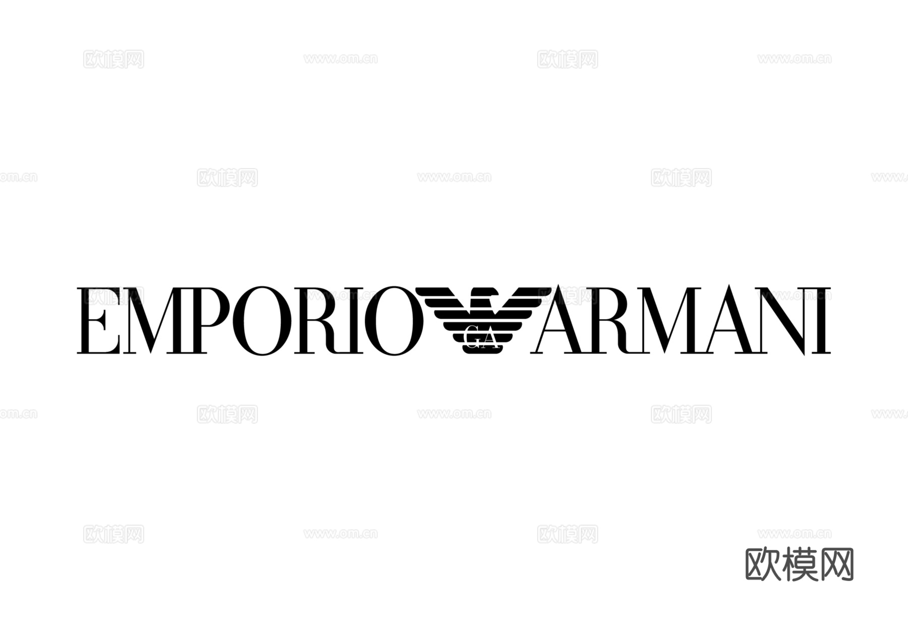 Armani阿玛尼-38，时尚大牌LOGO-奢侈品LOGO