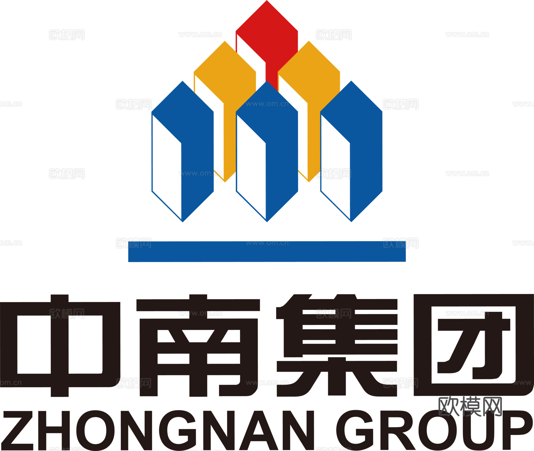 中南集团，房地产商logo