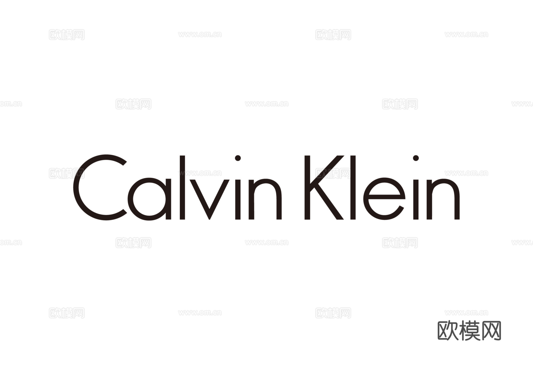 Calvin Klein-02，时尚大牌LOGO-奢侈品LO