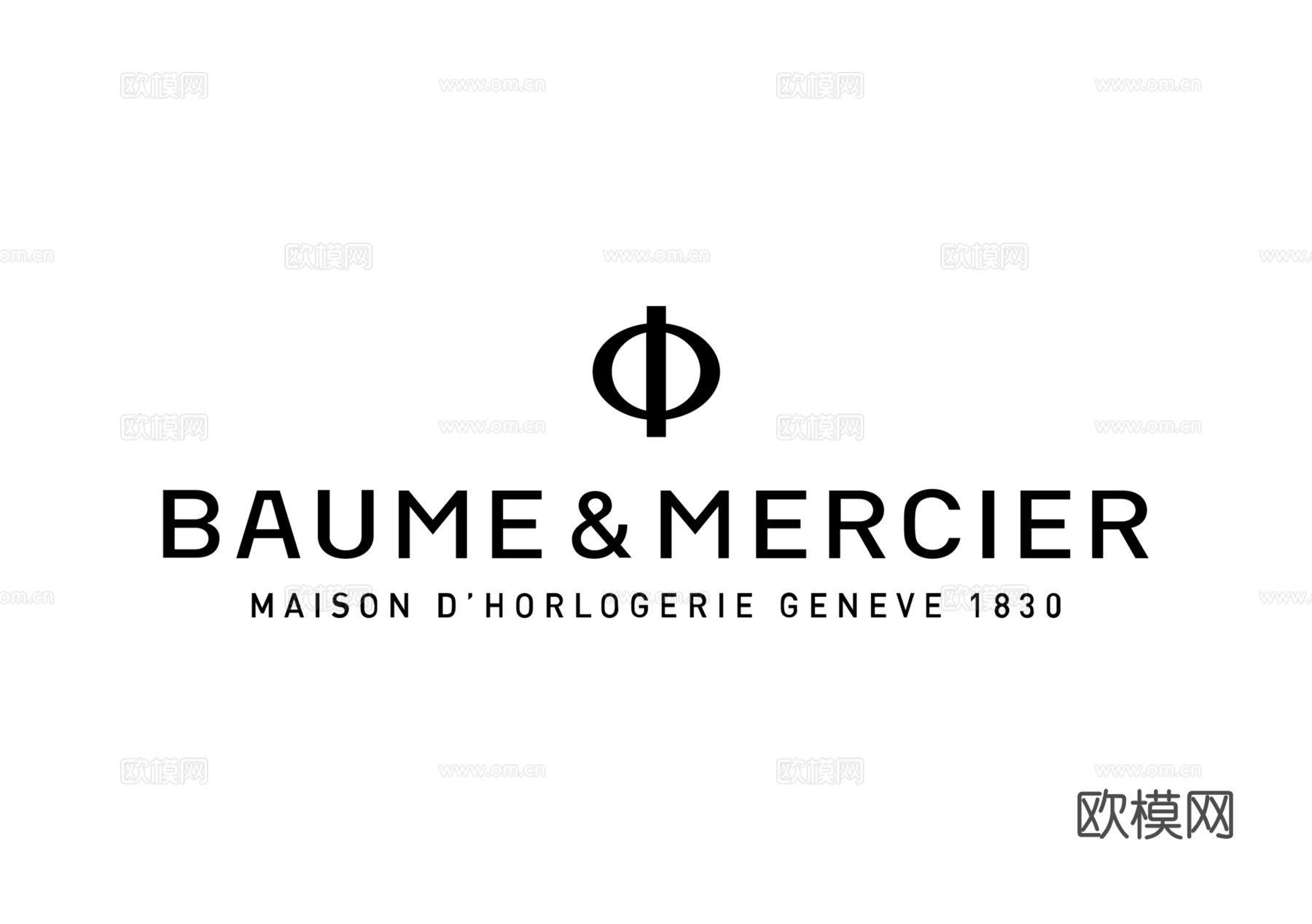 Baume&amp;Mercier，时尚大牌LOGO-奢侈品LOGO