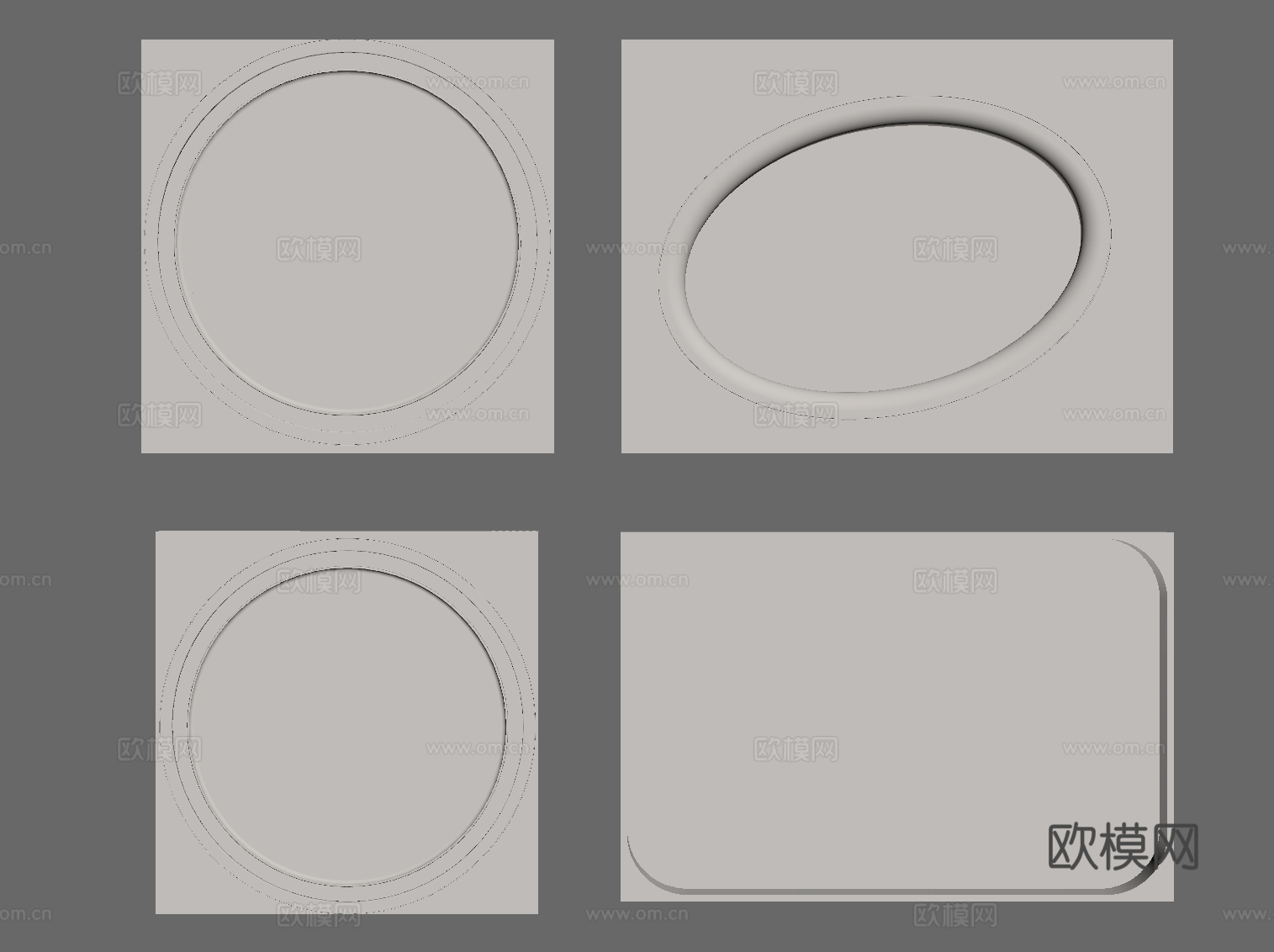 现代吊灯su模型
