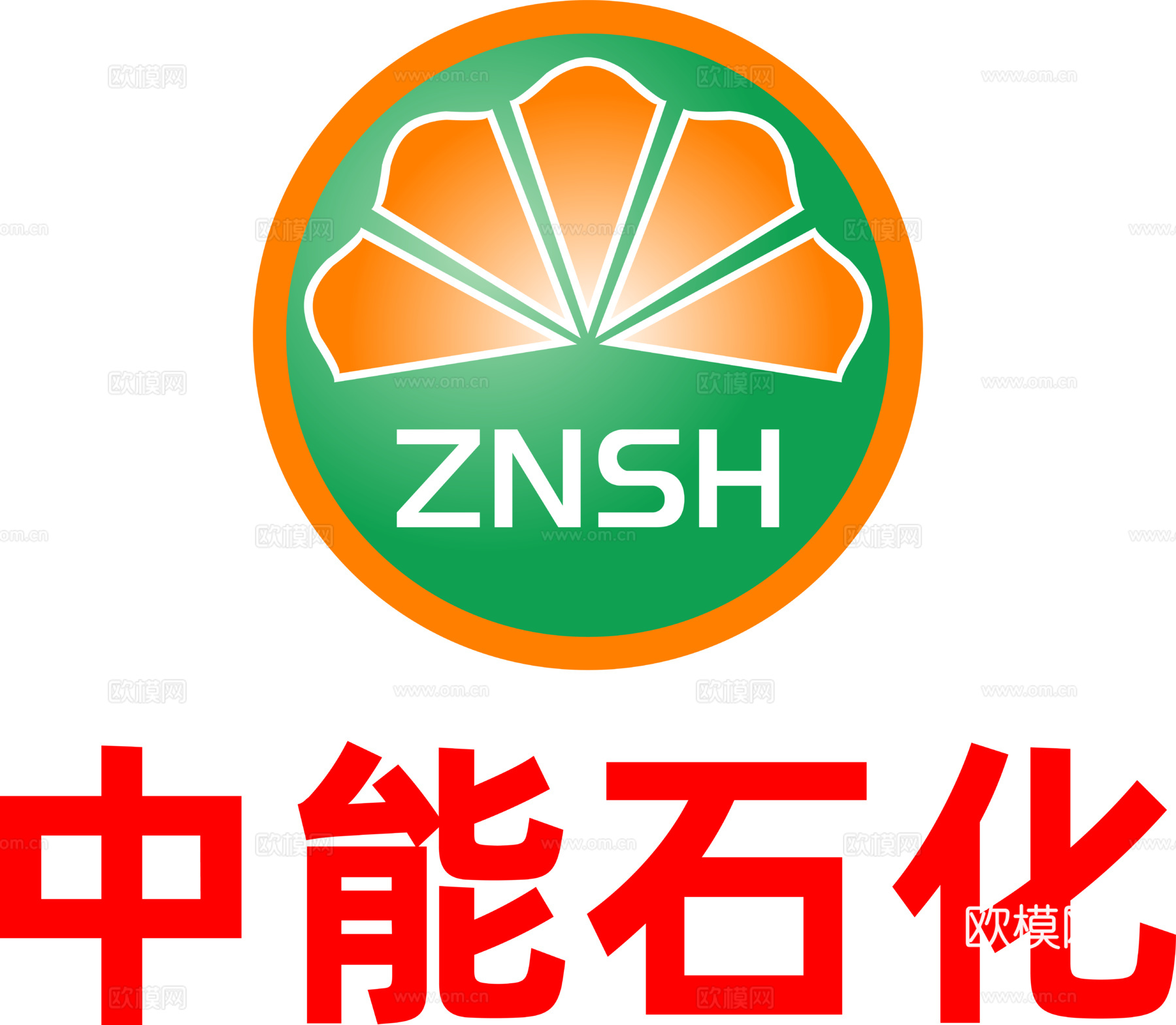 中能石化，国企央企logo