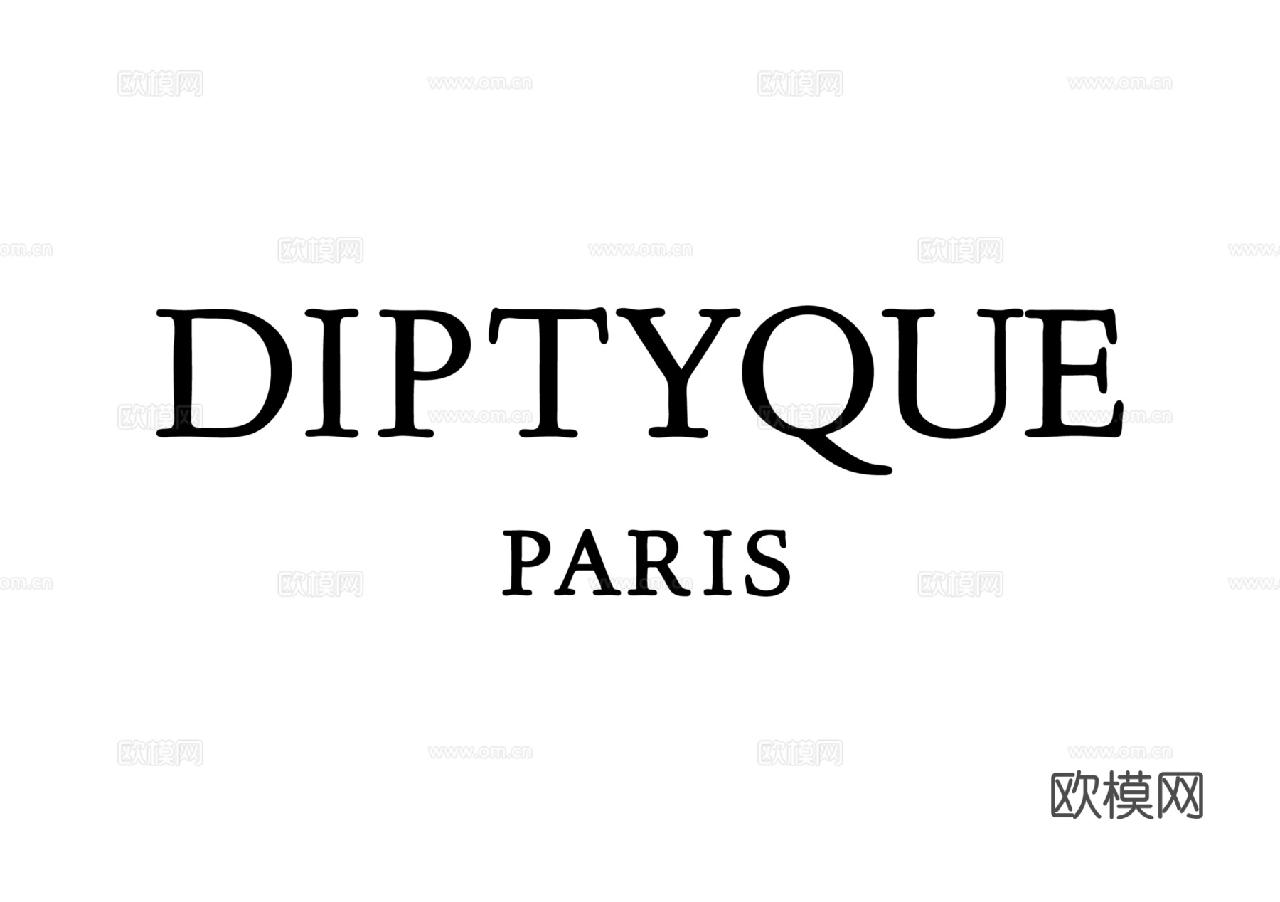 Diptyque蒂普提克，时尚大牌LOGO-奢侈品LOGO
