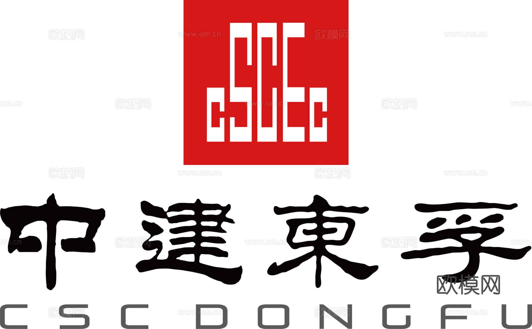 中建东孚，房地产商logo