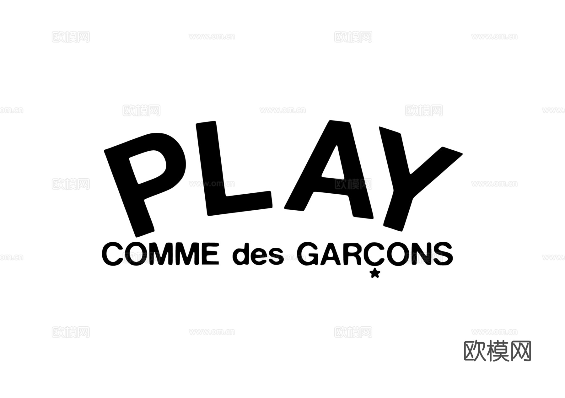 Comme des Garcons-24，时尚大牌LOGO-