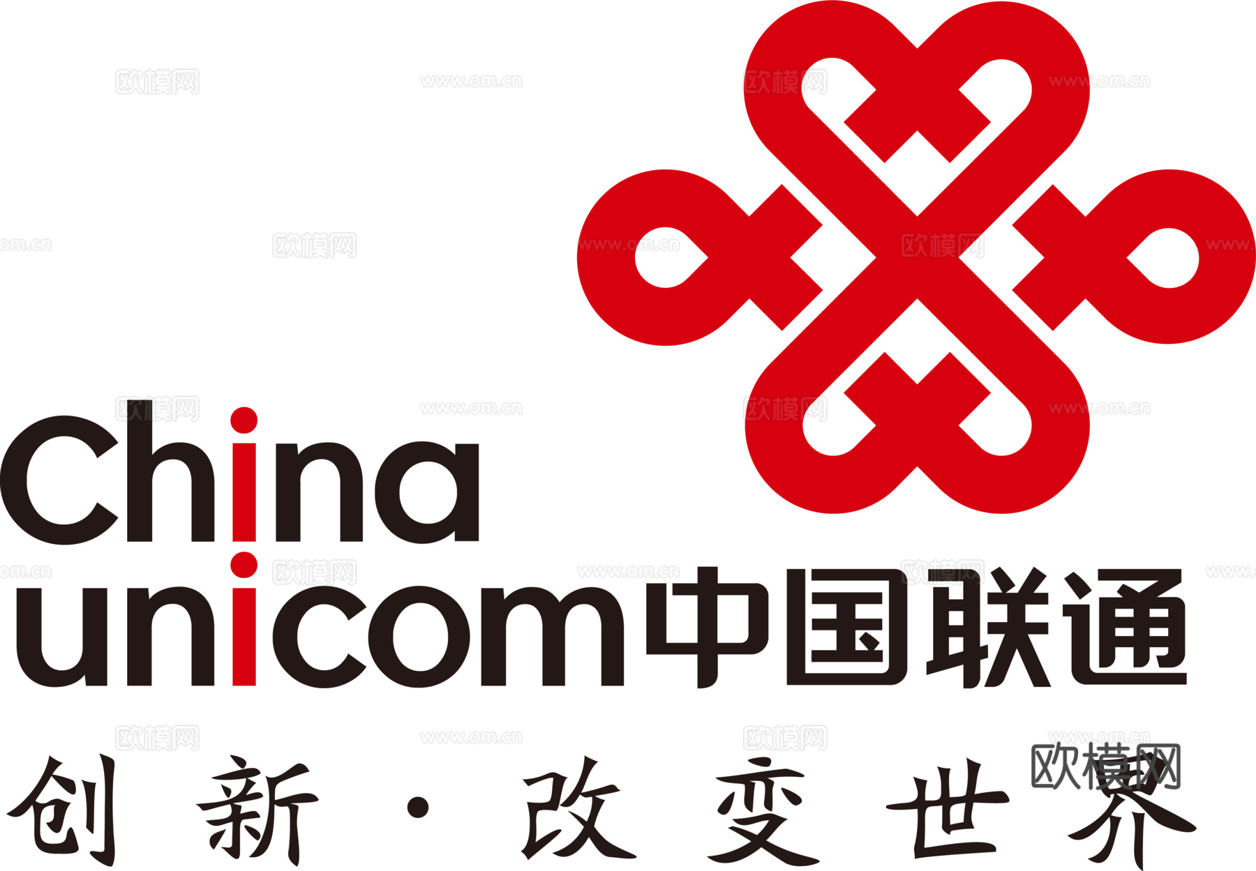 中国联通，电信通讯logo