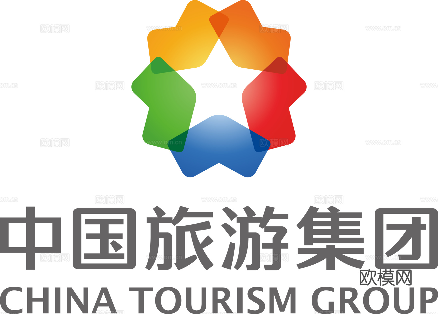 中国旅游集团，国企央企logo