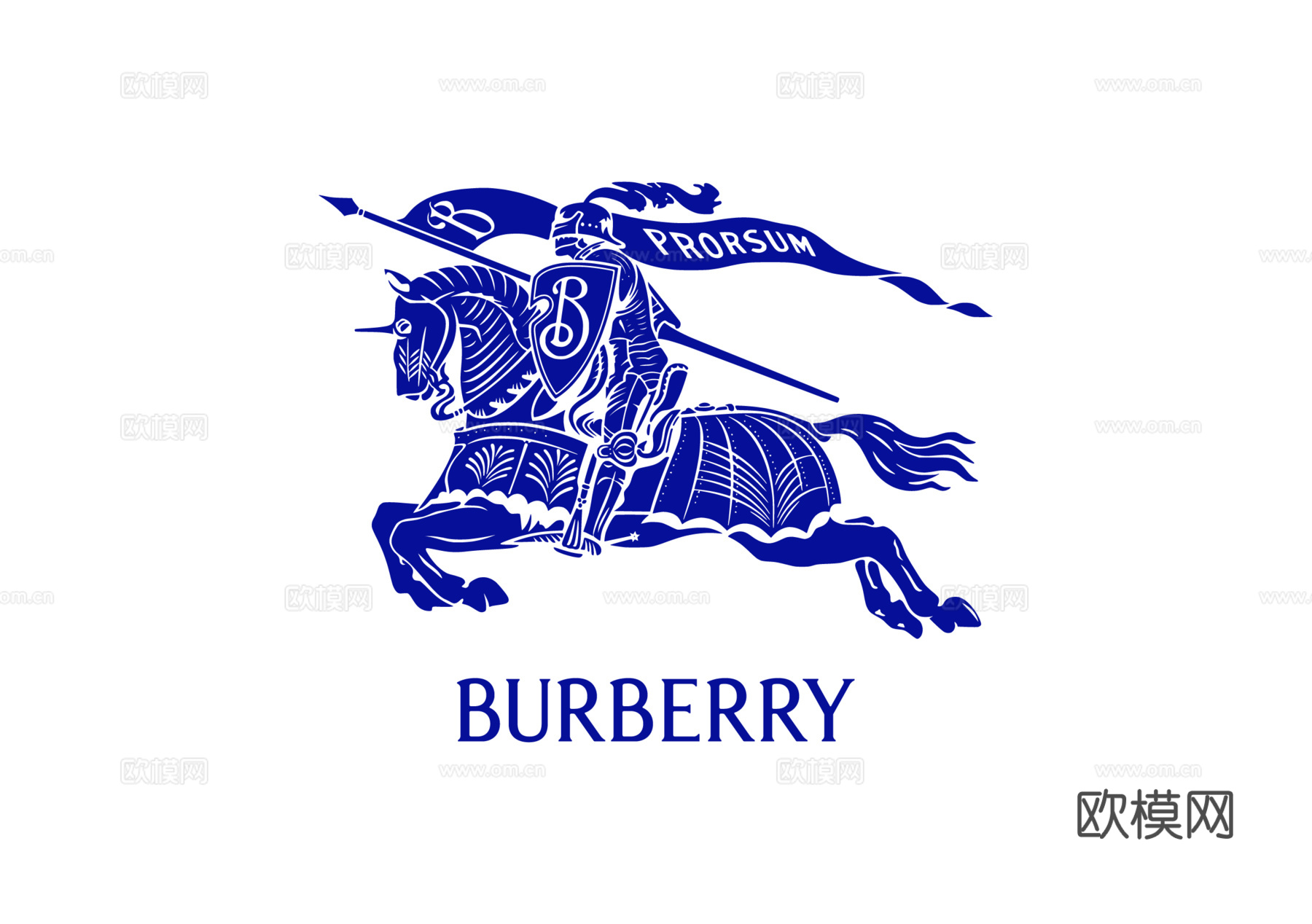 Burberry-07，时尚大牌LOGO-奢侈品LOGO