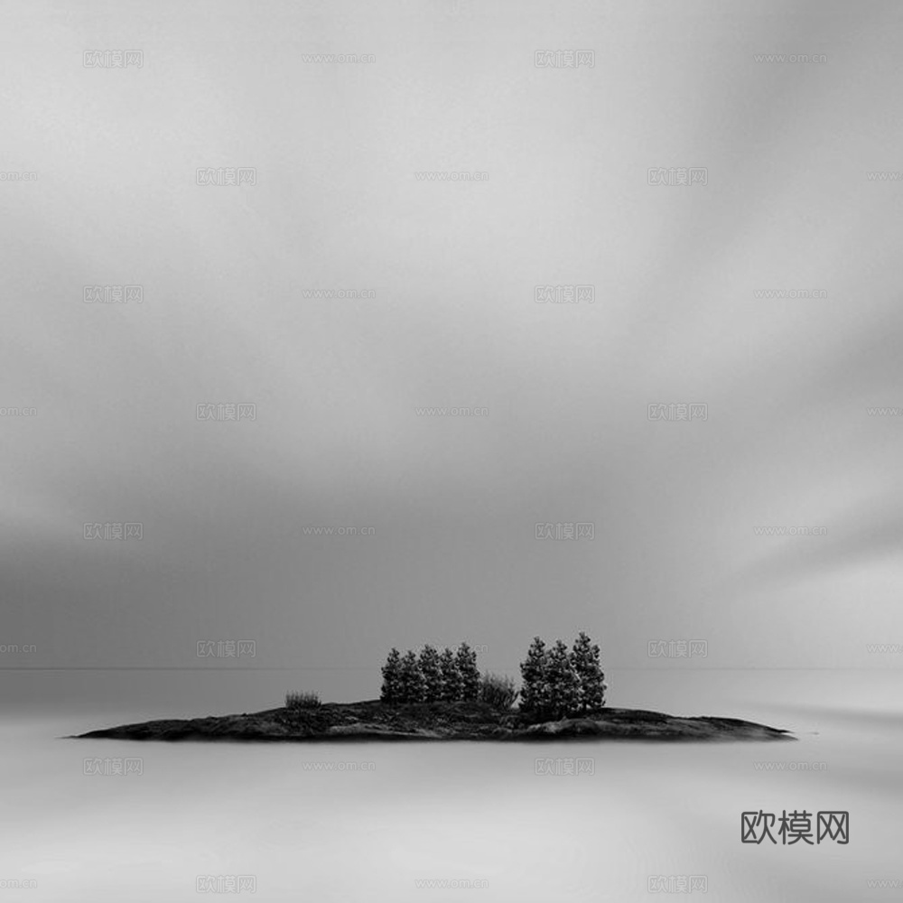 黑白摄影装饰画