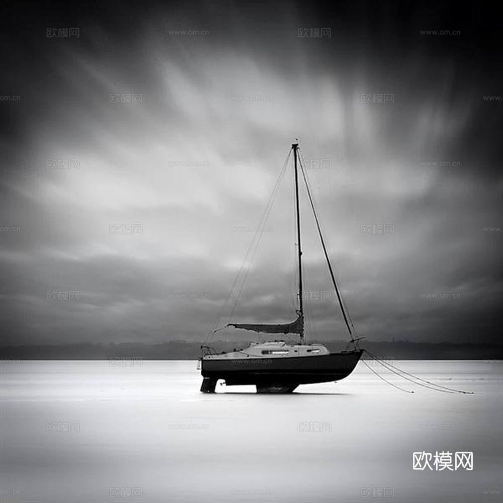 黑白摄影装饰画下载