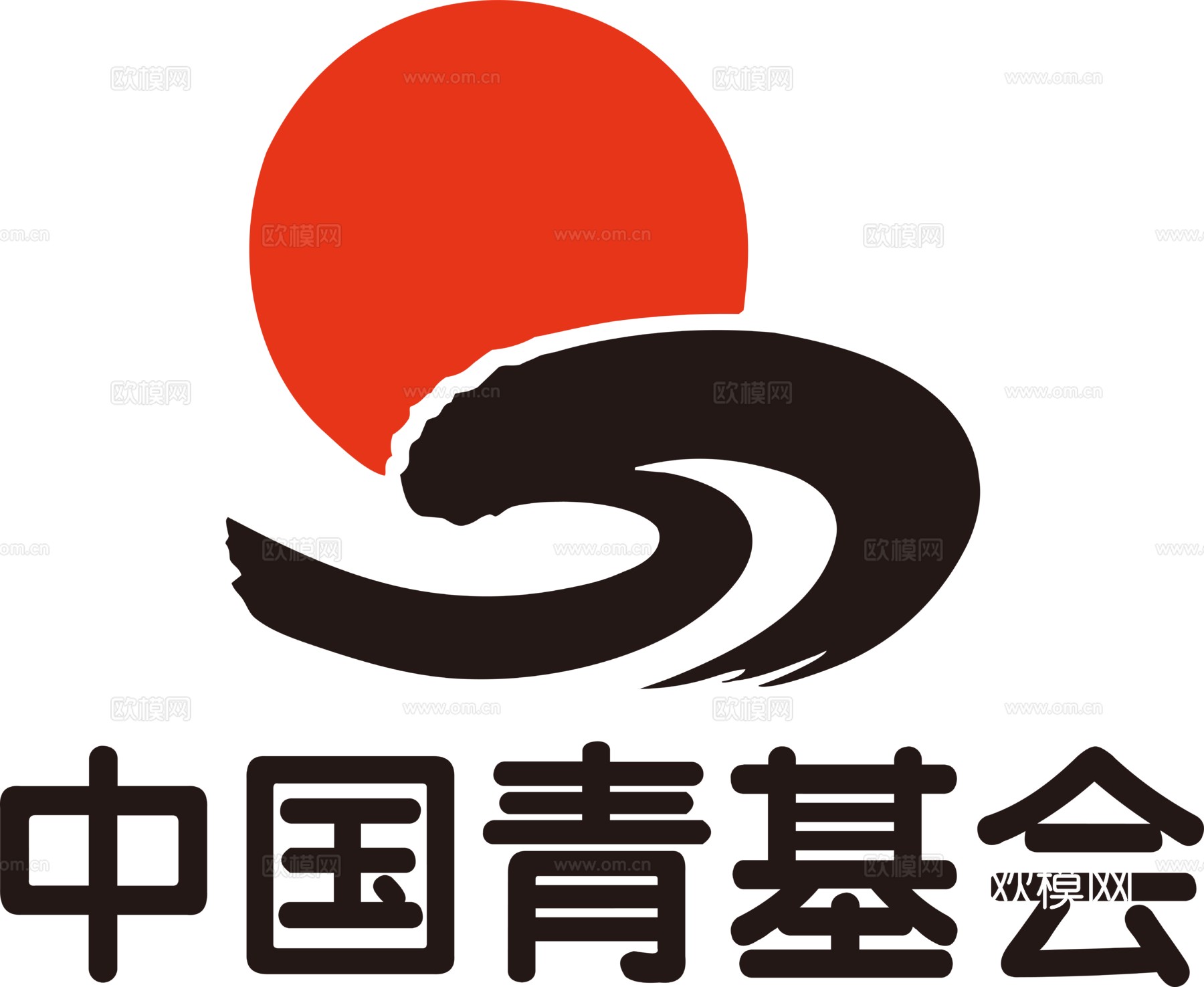 中国青基会，国企央企logo