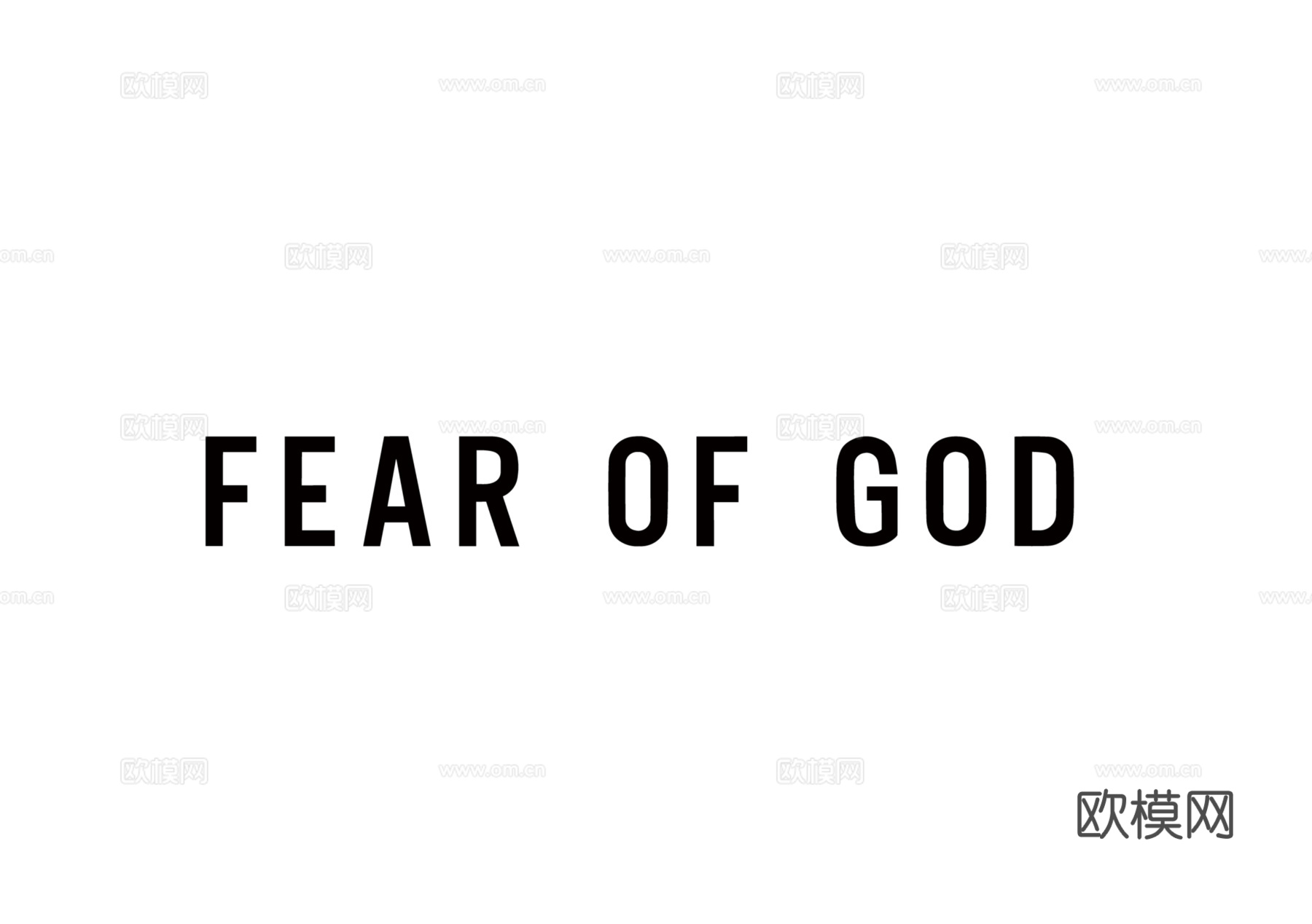 Fear of god，时尚大牌LOGO-奢侈品LOGO下载
