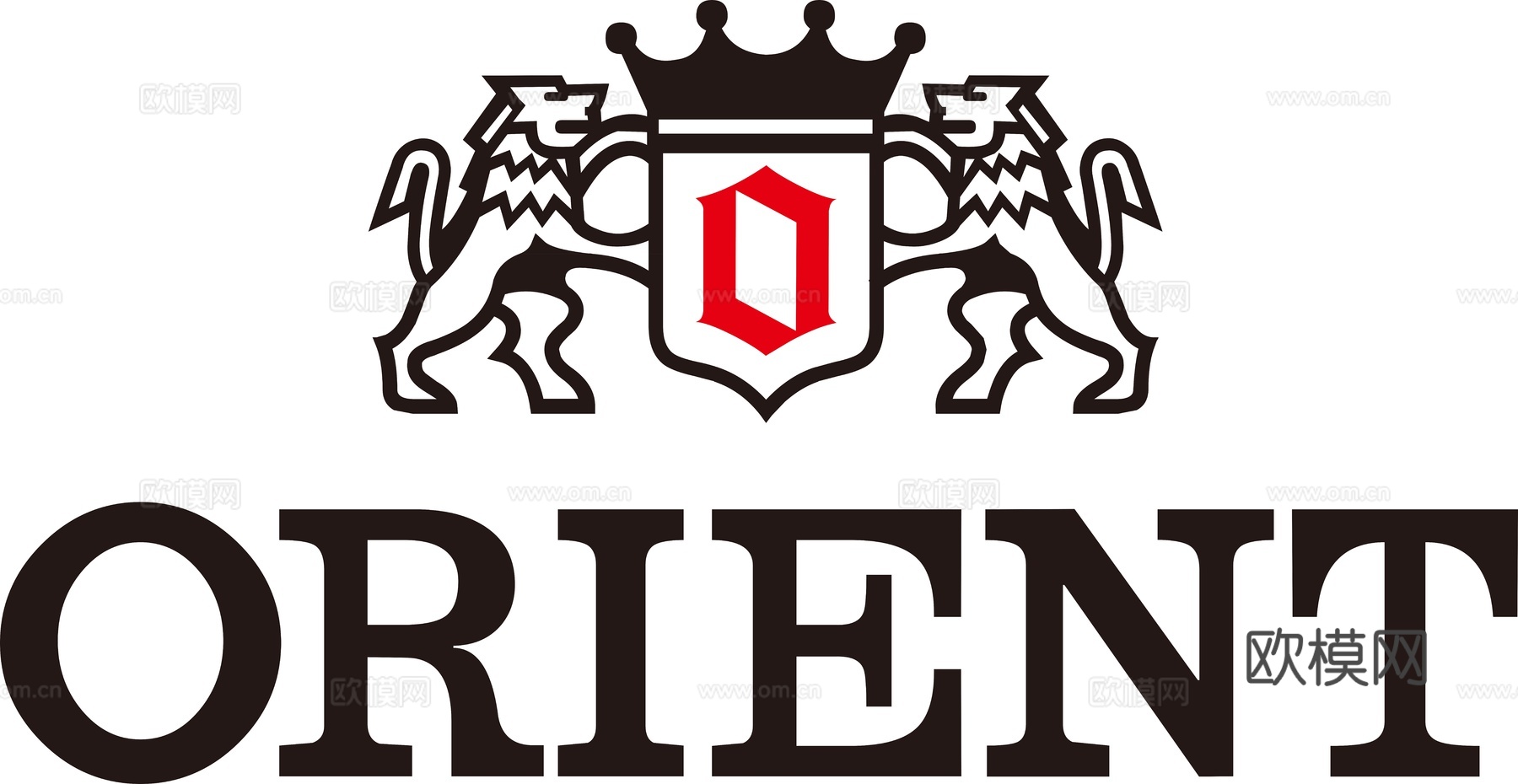 东方双狮，世界名表logo