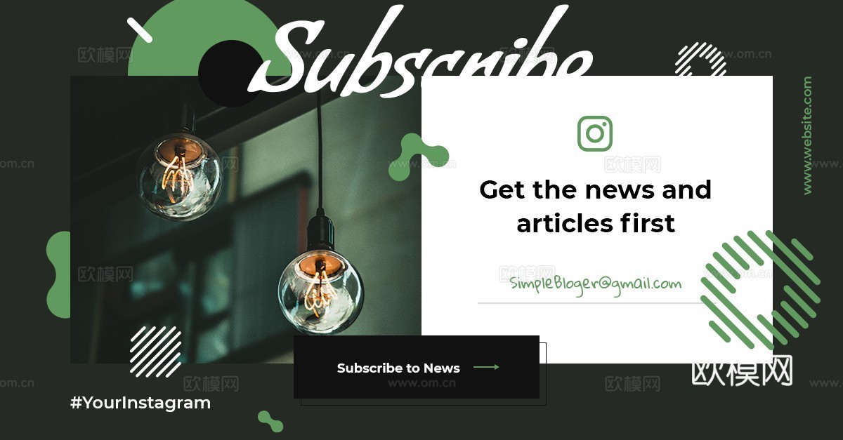 孟菲斯图文排版时尚创意广告海报50