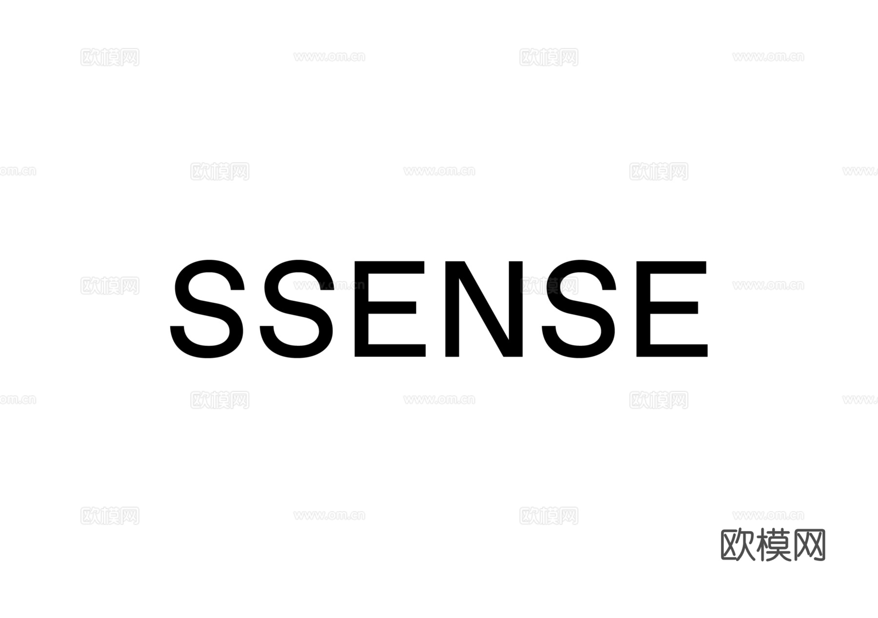 Ssense，时尚大牌LOGO-奢侈品LOGO