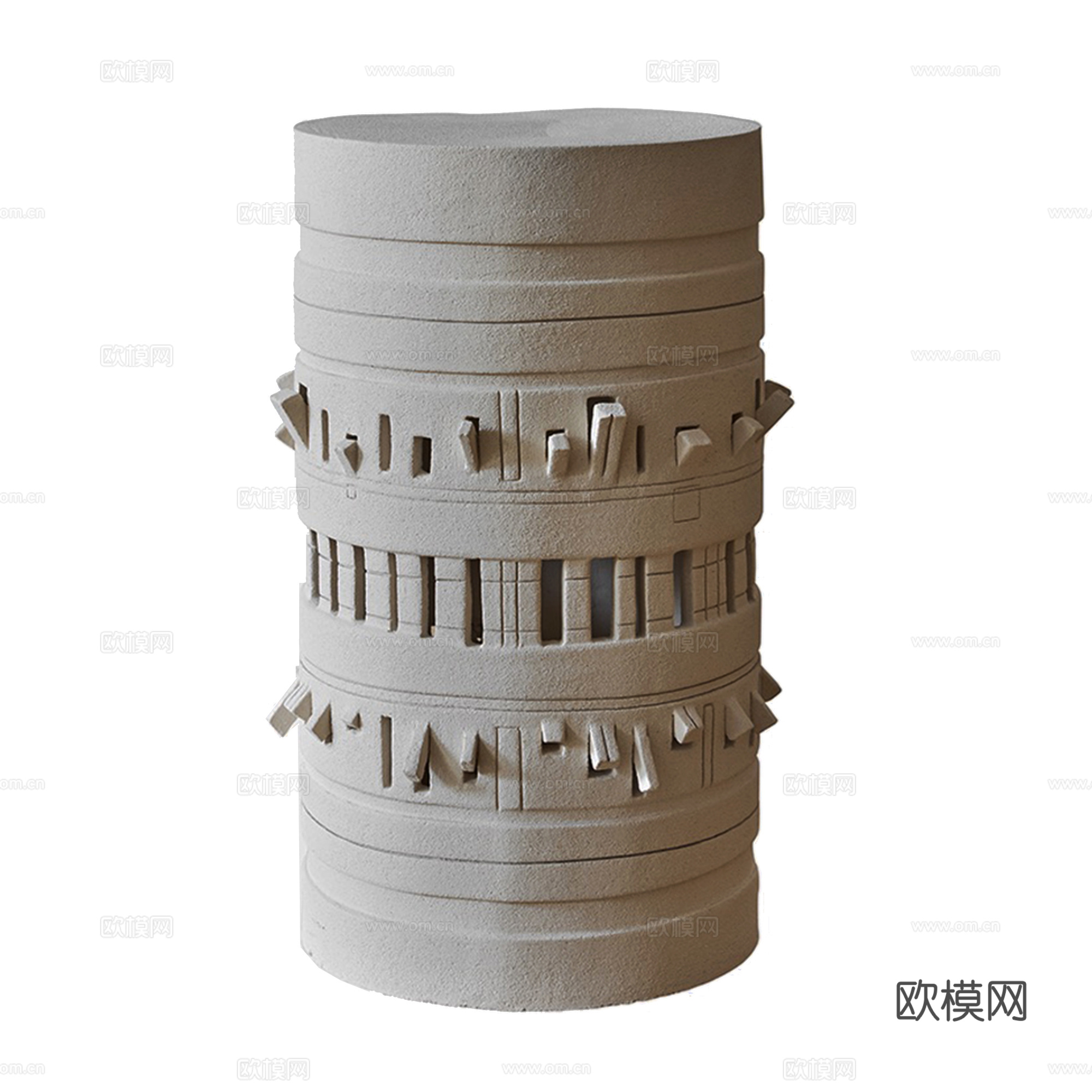 异形边几 角几 圆几 沙发凳su模型