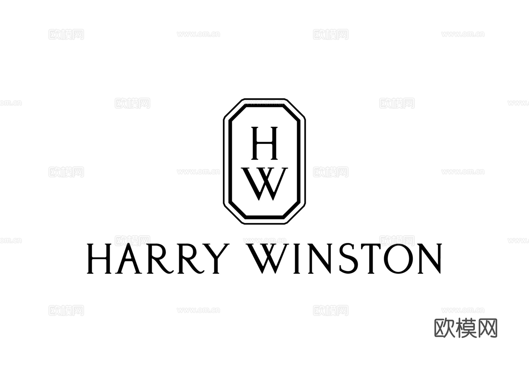 Harry Winston，时尚大牌LOGO-奢侈品LOGO下载