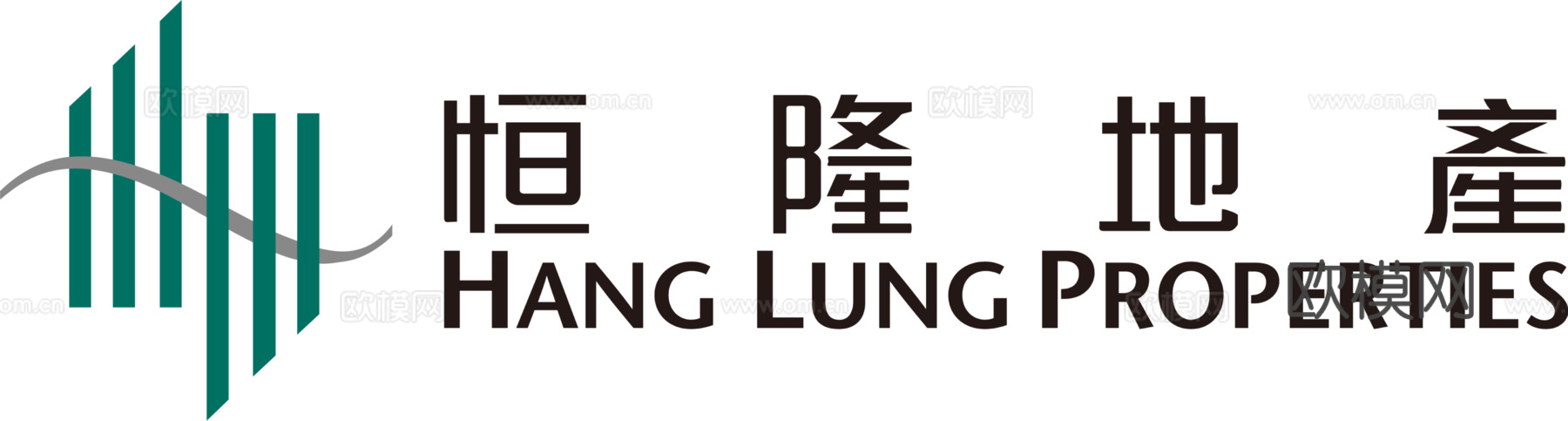 恒隆地产，房地产商logo