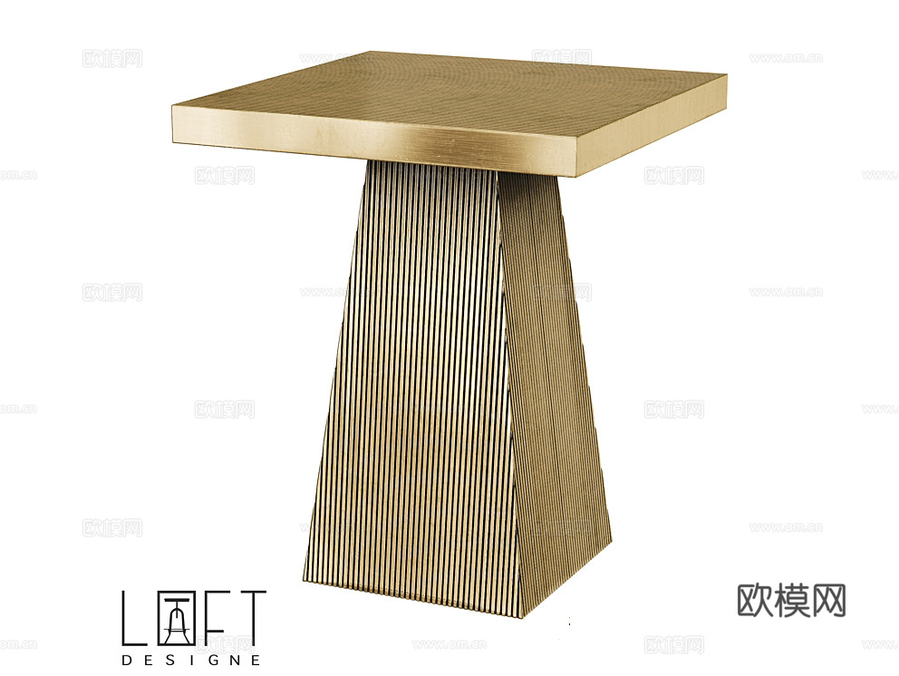 LoftDesigne 角几3d模型下载（渲染图1）