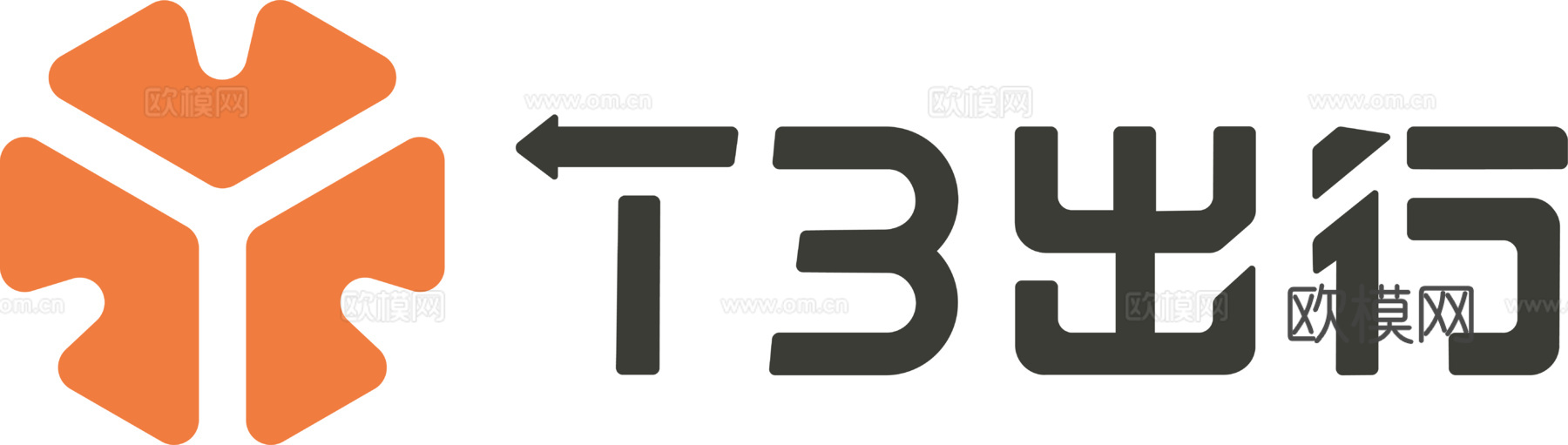 T3出行2，打车租车logo