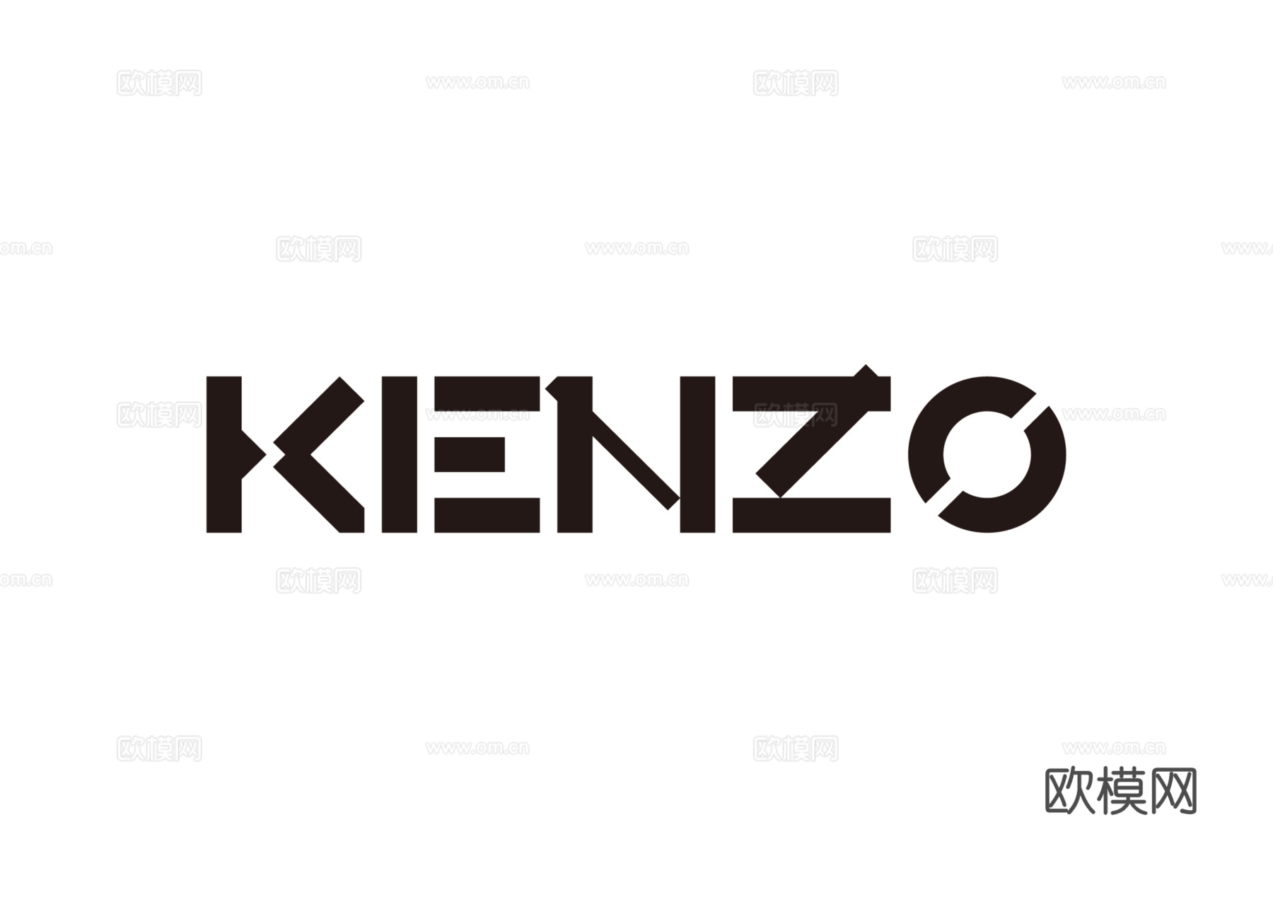 Kenzo-25，时尚大牌LOGO-奢侈品LOGO