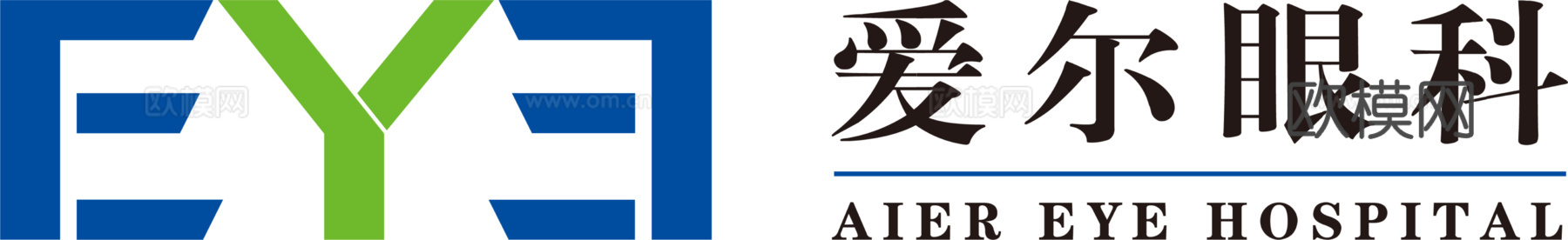 爱尔眼科，医院医疗logo