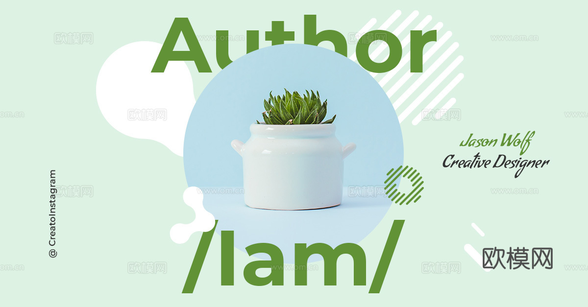 孟菲斯图文排版时尚创意广告海报15