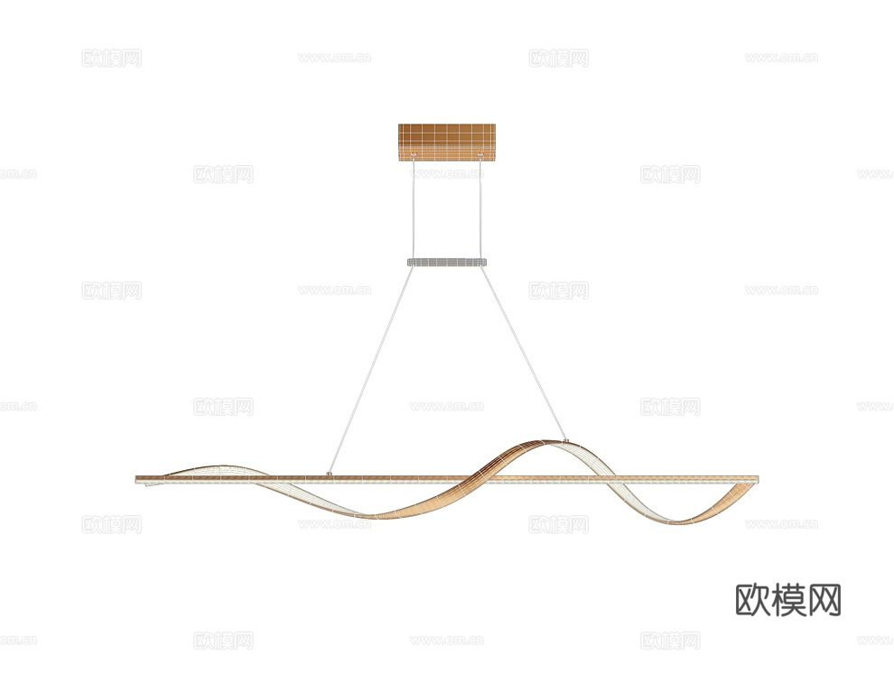 Favorite 吊灯3d模型下载（渲染图1）