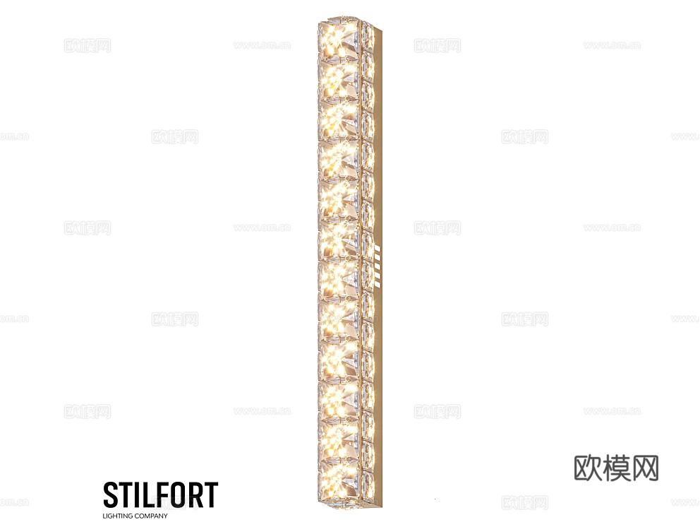 Stilfort 轻奢壁灯3d模型下载（渲染图1）