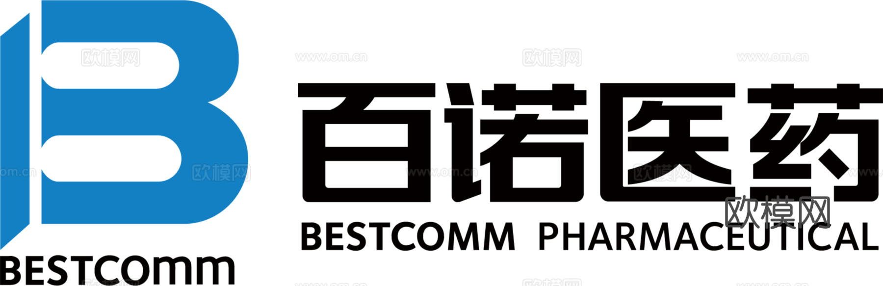 百诺医药，制药药业logo