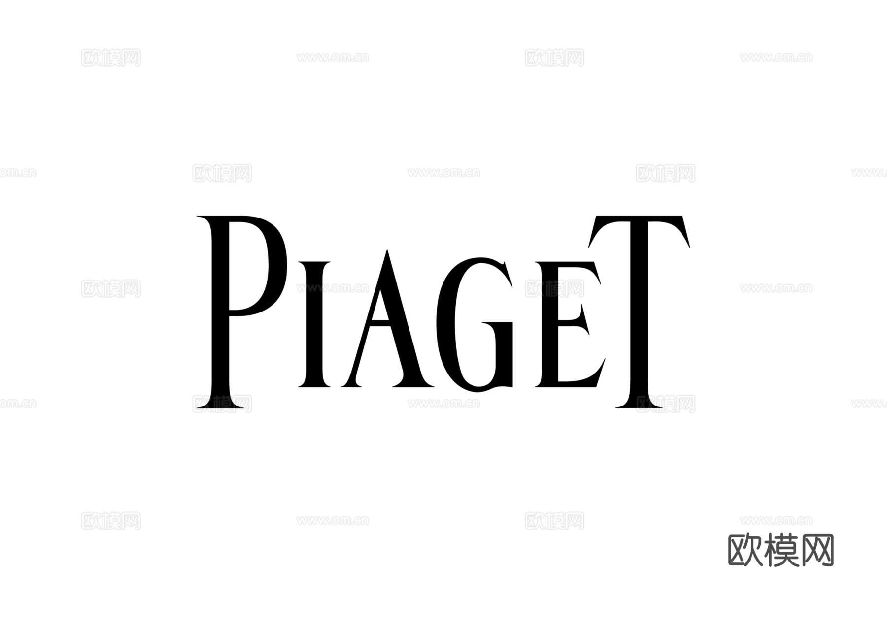 Piaget伯爵，时尚大牌LOGO-奢侈品LOGO